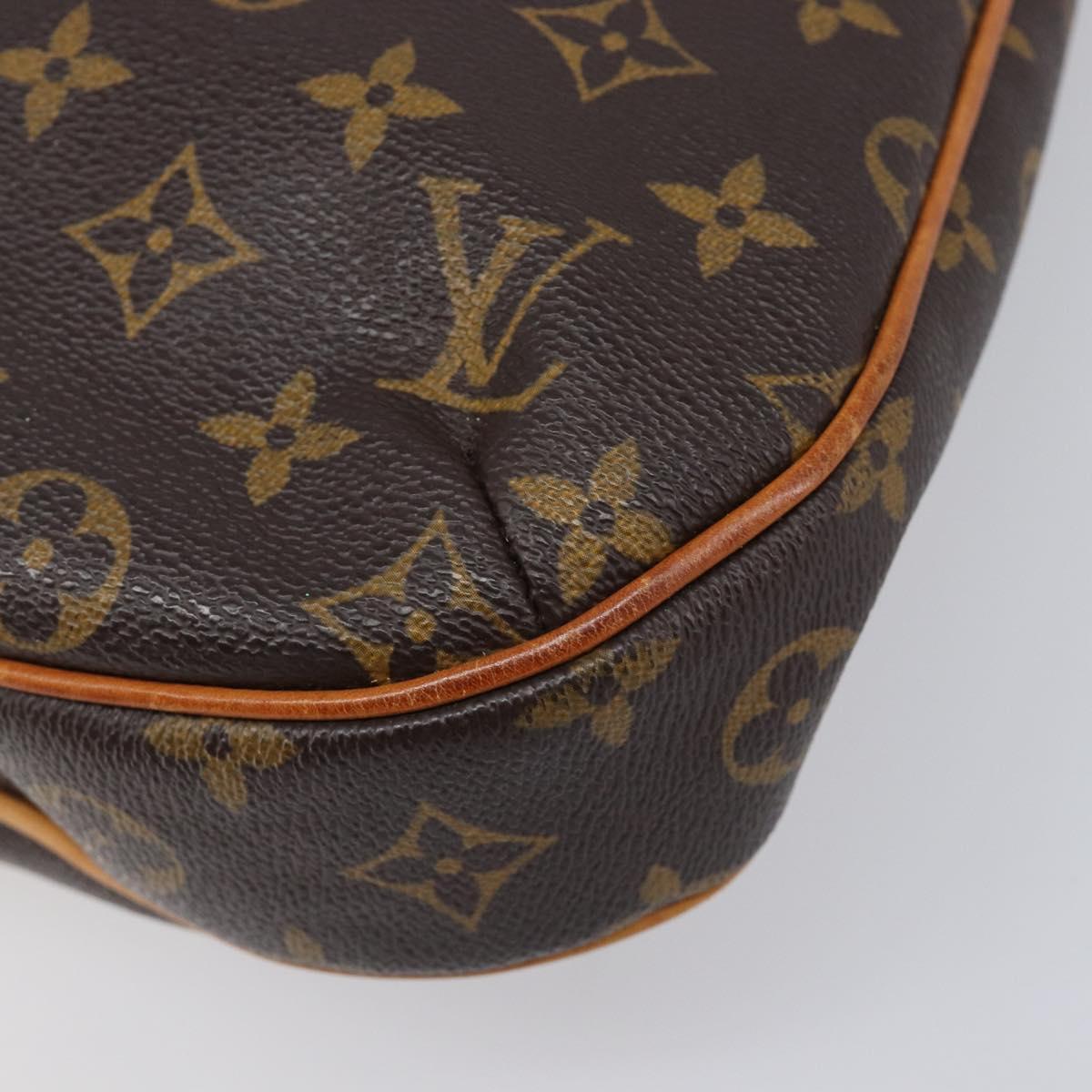 LOUIS VUITTON Monogram Odeon PM Shoulder Bag M56390 LV Auth ka6155