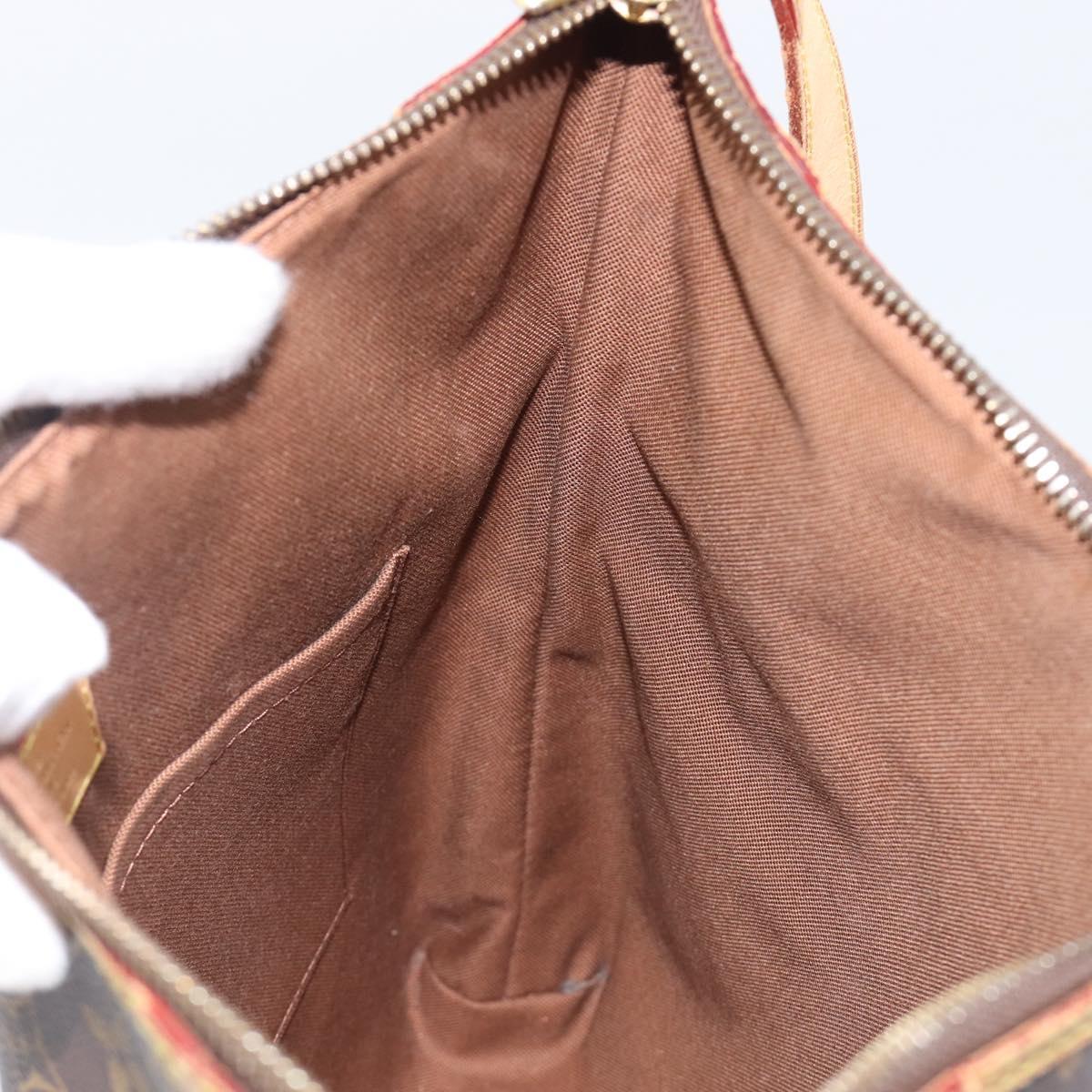 LOUIS VUITTON Monogram Odeon PM Shoulder Bag M56390 LV Auth ka6155