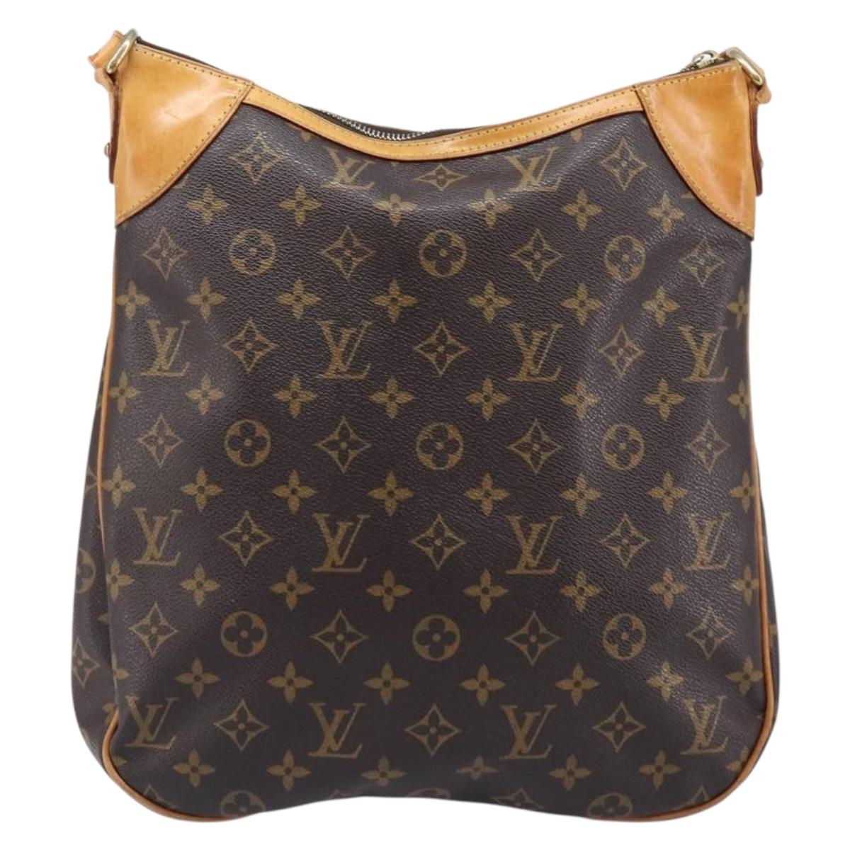 LOUIS VUITTON Monogram Odeon PM Shoulder Bag M56390 LV Auth ka6155