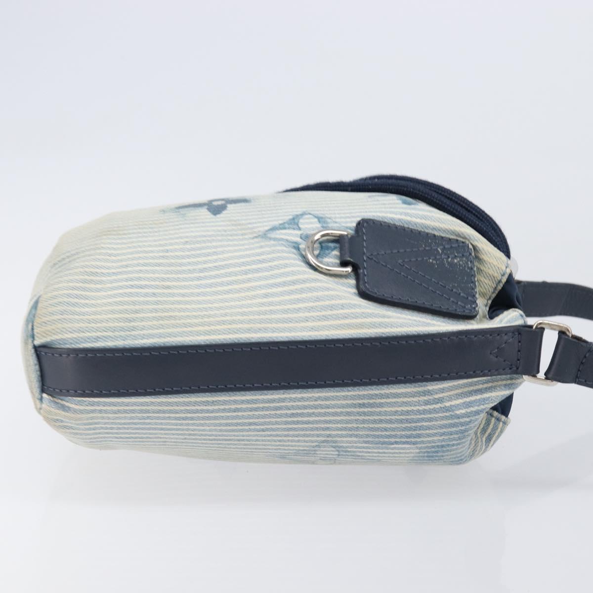 LOUIS VUITTON Monogram Watercolor Sac Malang Messenger Navy M57830 Auth ka6157A
