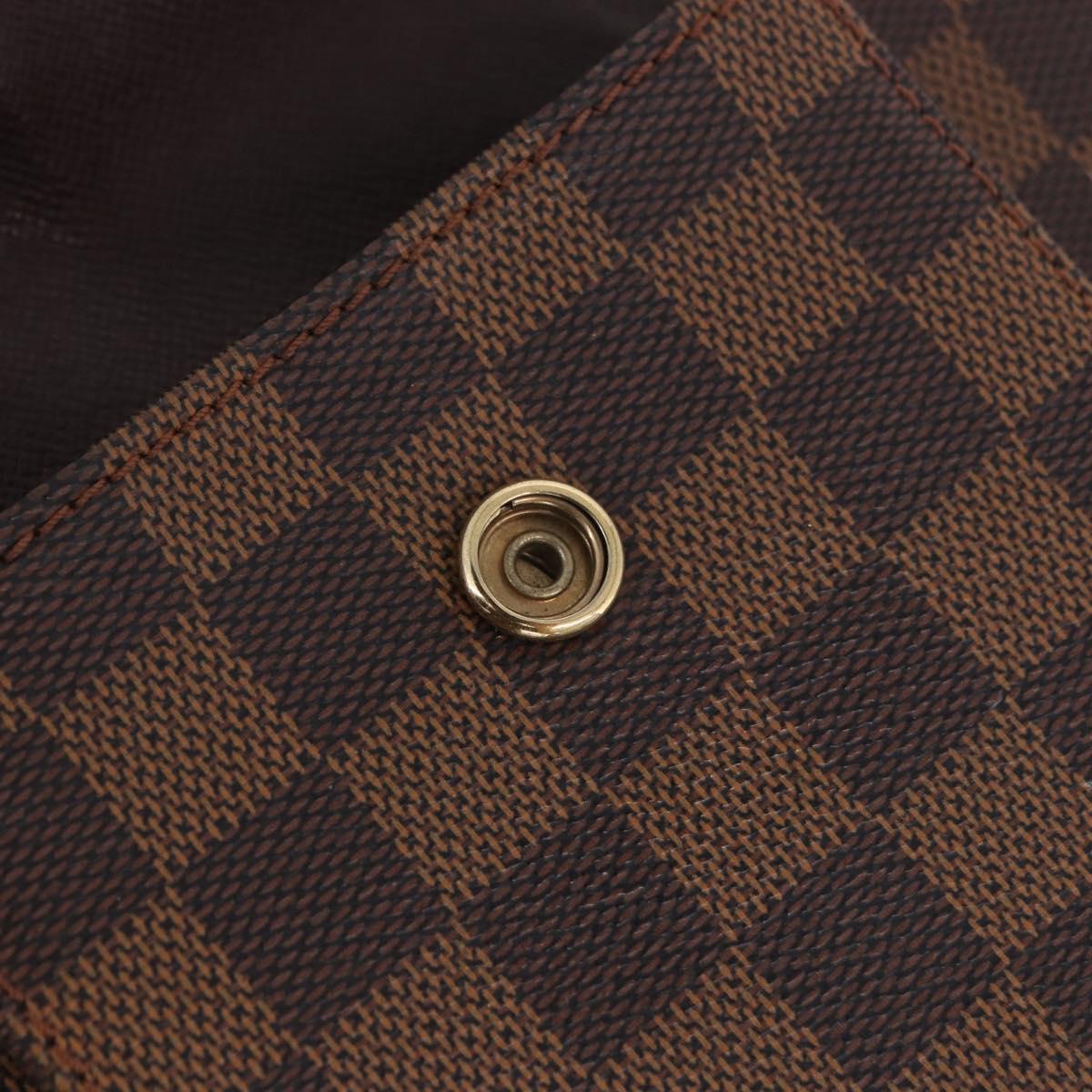 LOUIS VUITTON Damier Ebene Pimlico Shoulder Bag N45272 LV Auth ka6158