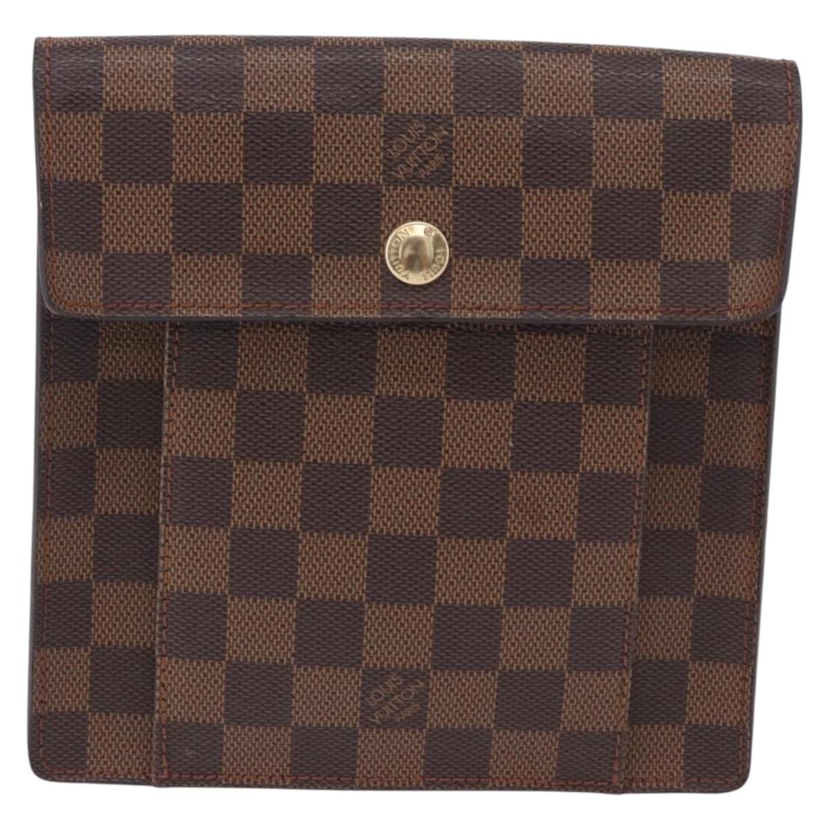 LOUIS VUITTON Damier Ebene Pimlico Shoulder Bag N45272 LV Auth ka6158