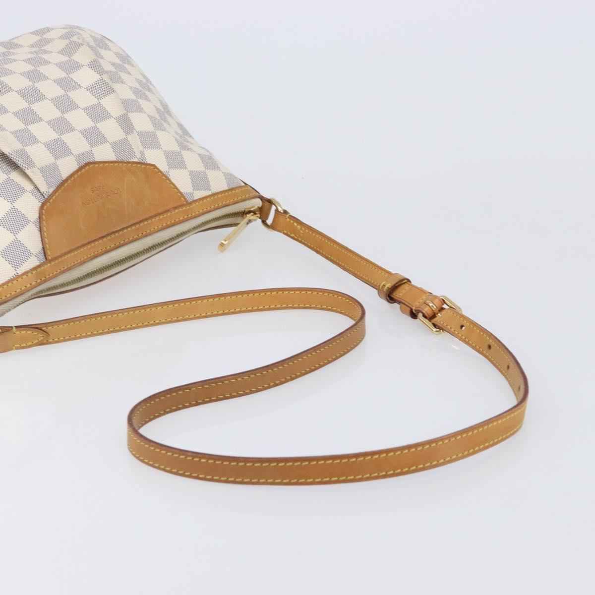 LOUIS VUITTON Damier Azur Siracusa PM Shoulder Bag N41113 LV Auth ka6159A