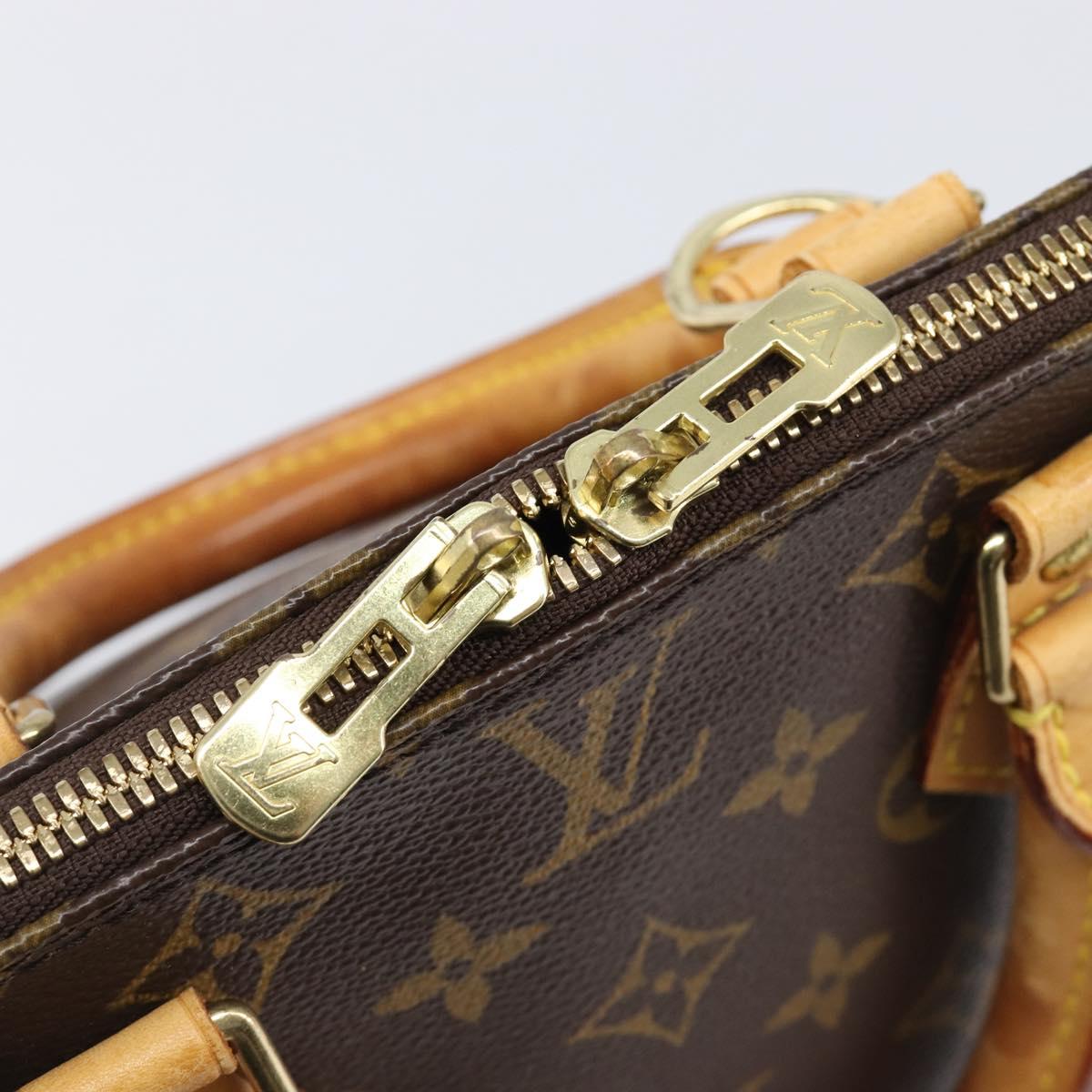 LOUIS VUITTON Monogram Alma Hand Bag M51130 LV Auth ka6161A