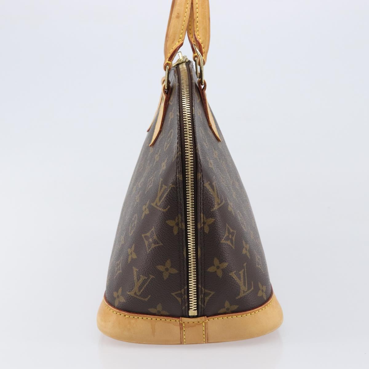 LOUIS VUITTON Monogram Alma Hand Bag M51130 LV Auth ka6161A