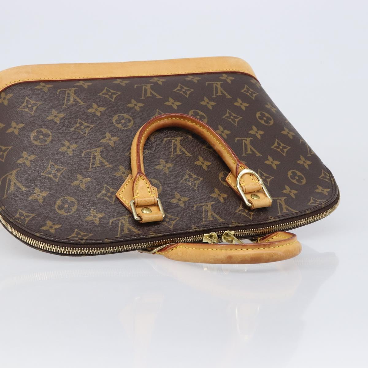 LOUIS VUITTON Monogram Alma Hand Bag M51130 LV Auth ka6161A