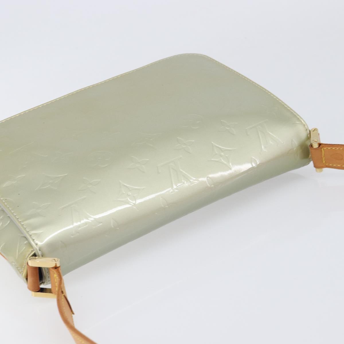 LOUIS VUITTON Monogram Vernis Thompson Street Bag Gris M91008 LV Auth ka6166