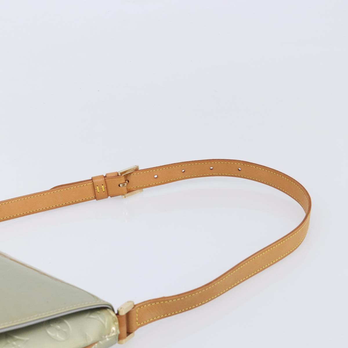 LOUIS VUITTON Monogram Vernis Thompson Street Bag Gris M91008 LV Auth ka6166