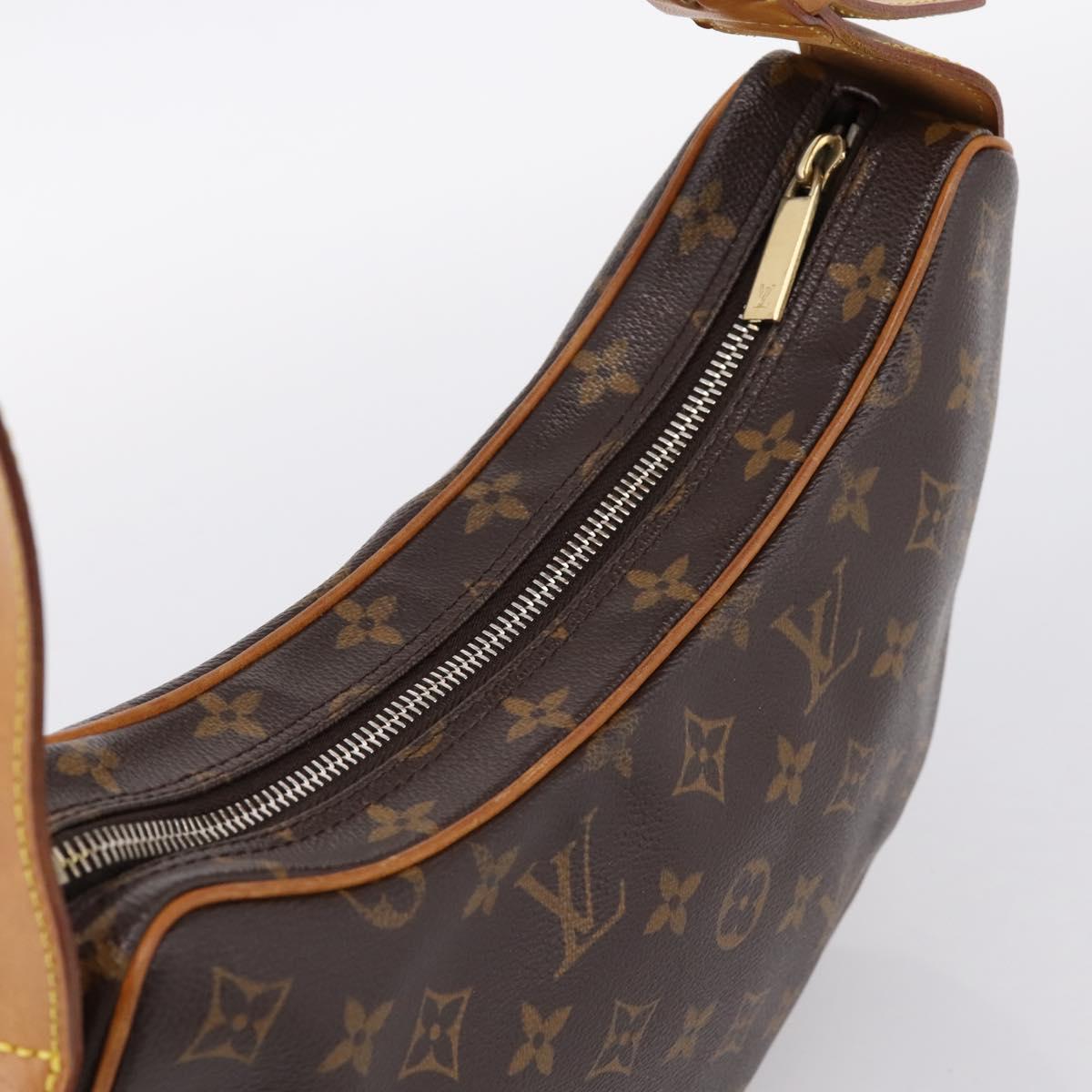 LOUIS VUITTON Monogram Croissant MM Shoulder Bag M51512 LV Auth ka6168V