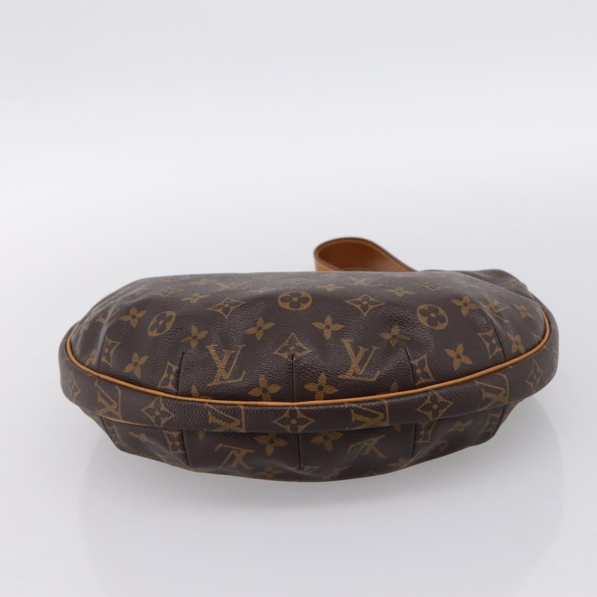 LOUIS VUITTON Monogram Croissant MM Shoulder Bag M51512 LV Auth ka6168V