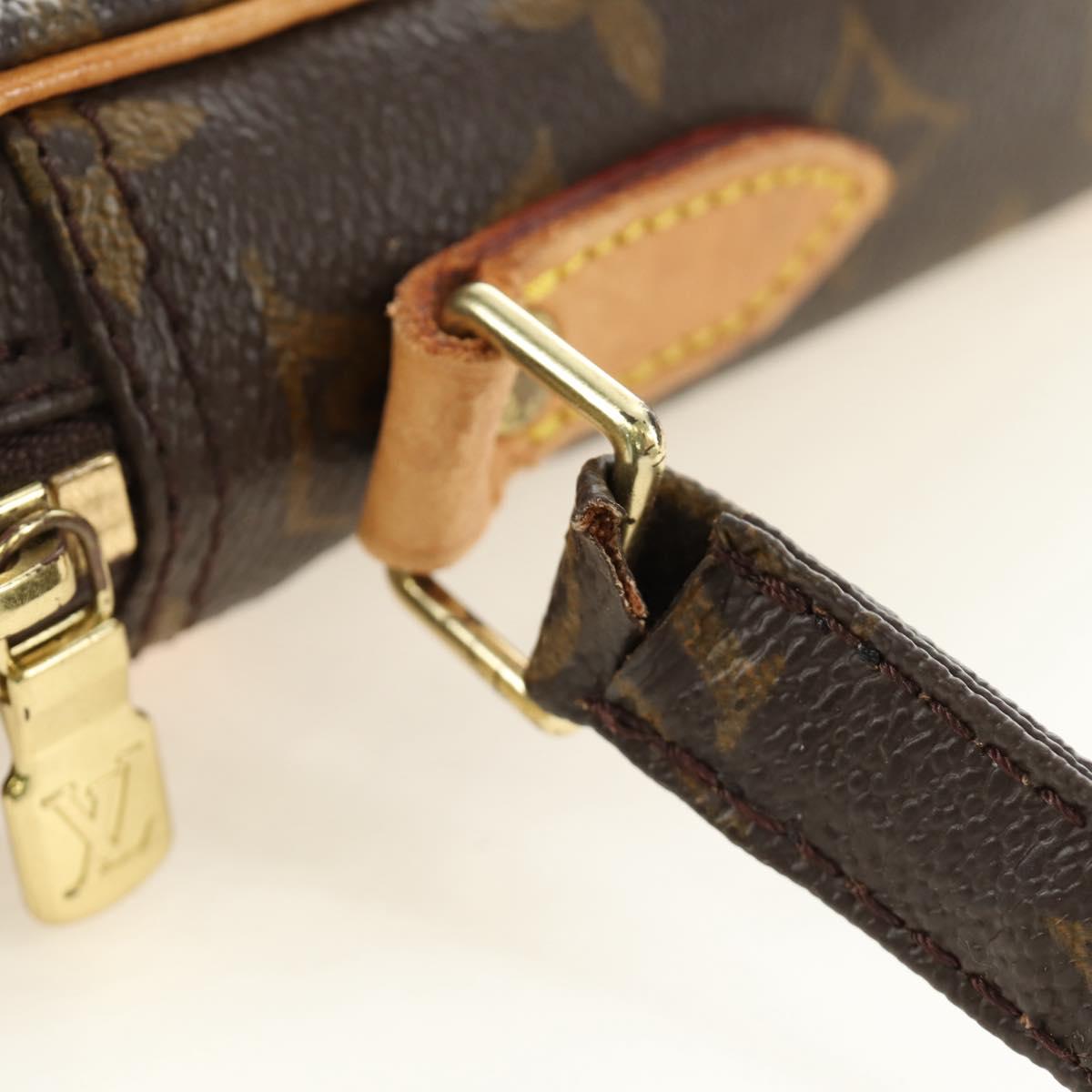 LOUIS VUITTON Monogram Danube Shoulder Bag M45266 LV Auth ka616