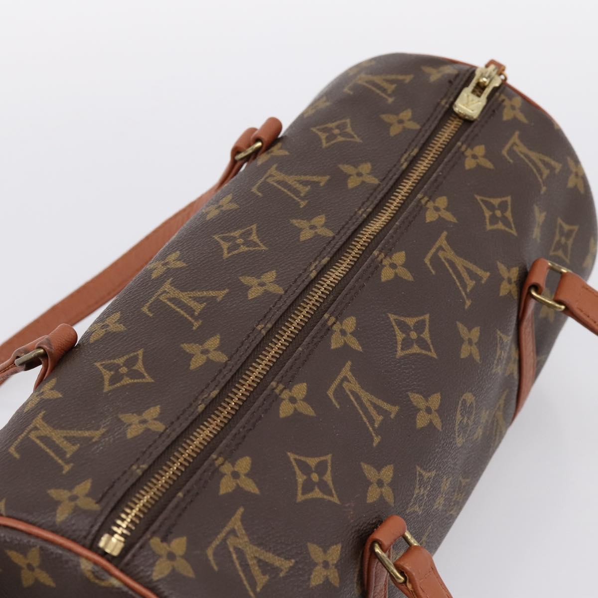 LOUIS VUITTON Monogram Papillon 30 Hand Bag Vintage M51365 LV Auth ka6176A