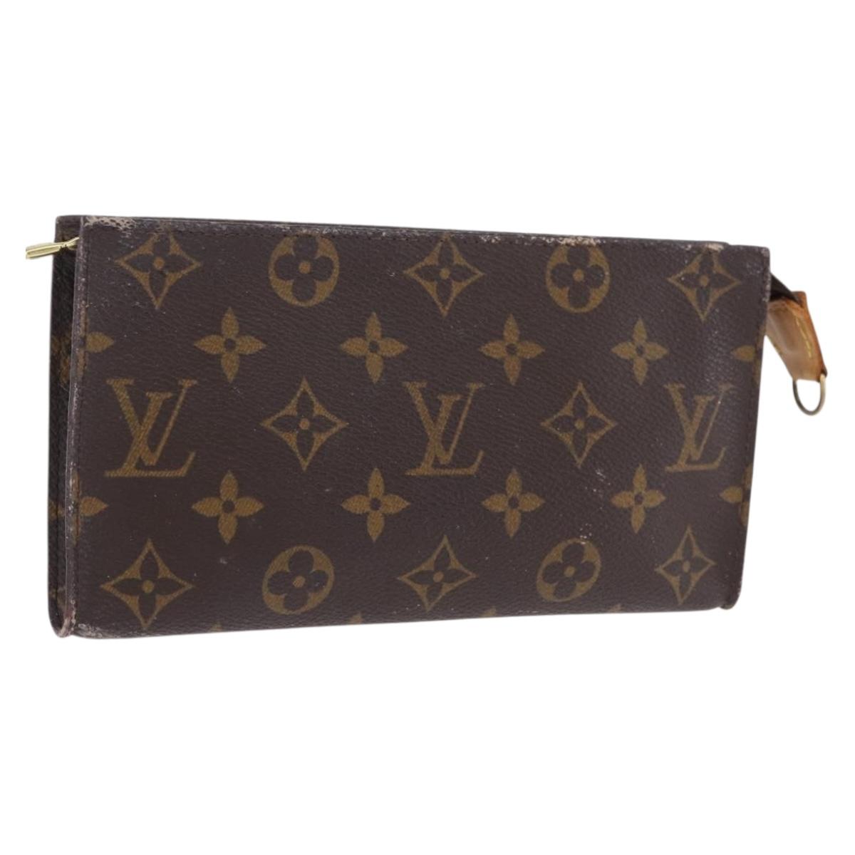 LOUIS VUITTON Monogram Bucket GM Pouch Accessory Pouch LV Auth ka6180