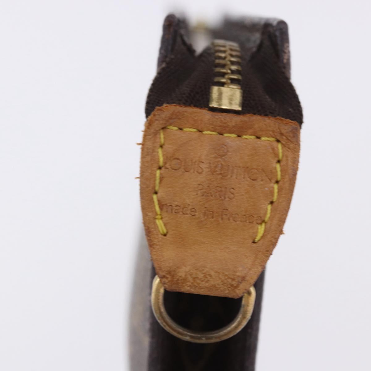 LOUIS VUITTON Monogram Bucket GM Pouch Accessory Pouch LV Auth ka6180