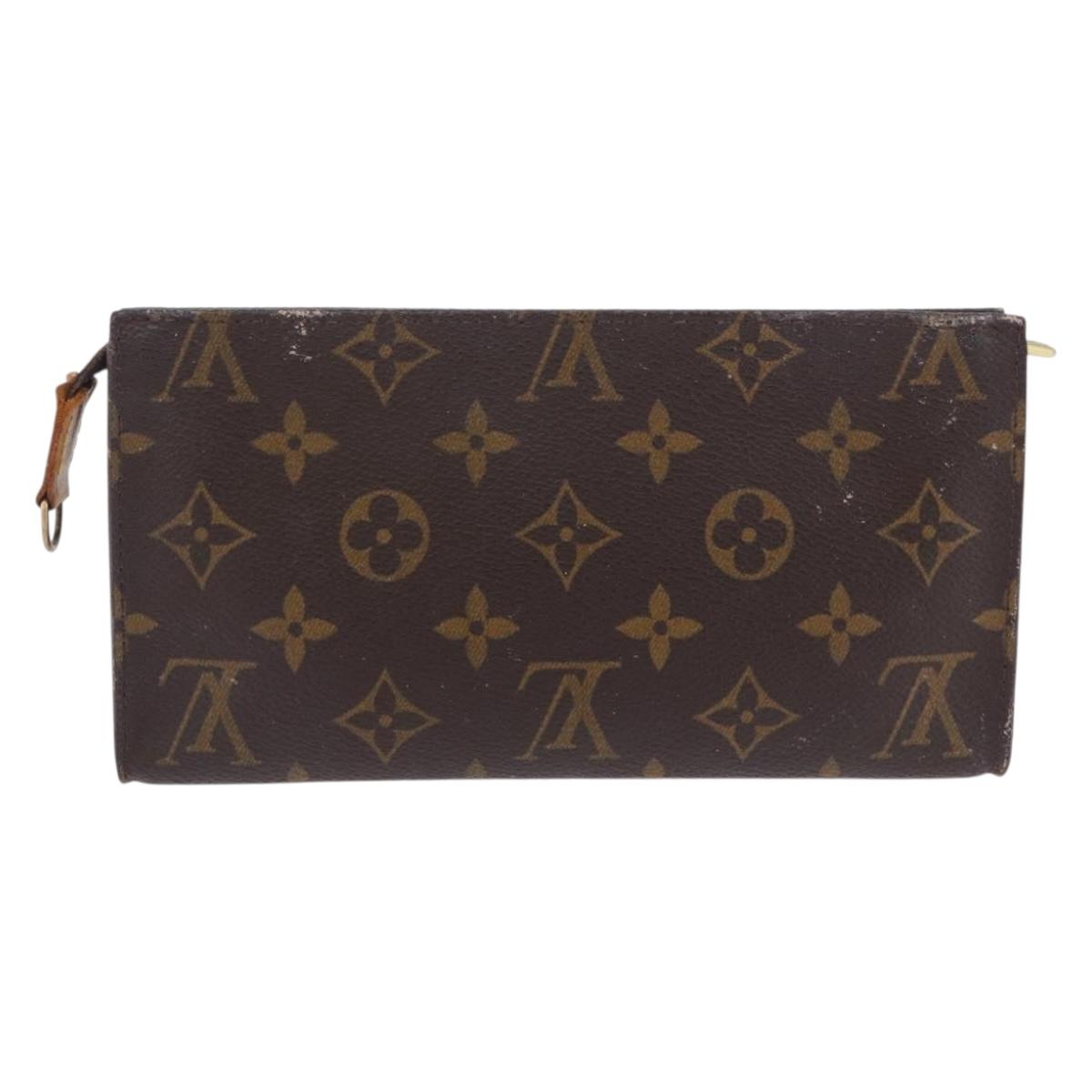 LOUIS VUITTON Monogram Bucket GM Pouch Accessory Pouch LV Auth ka6180