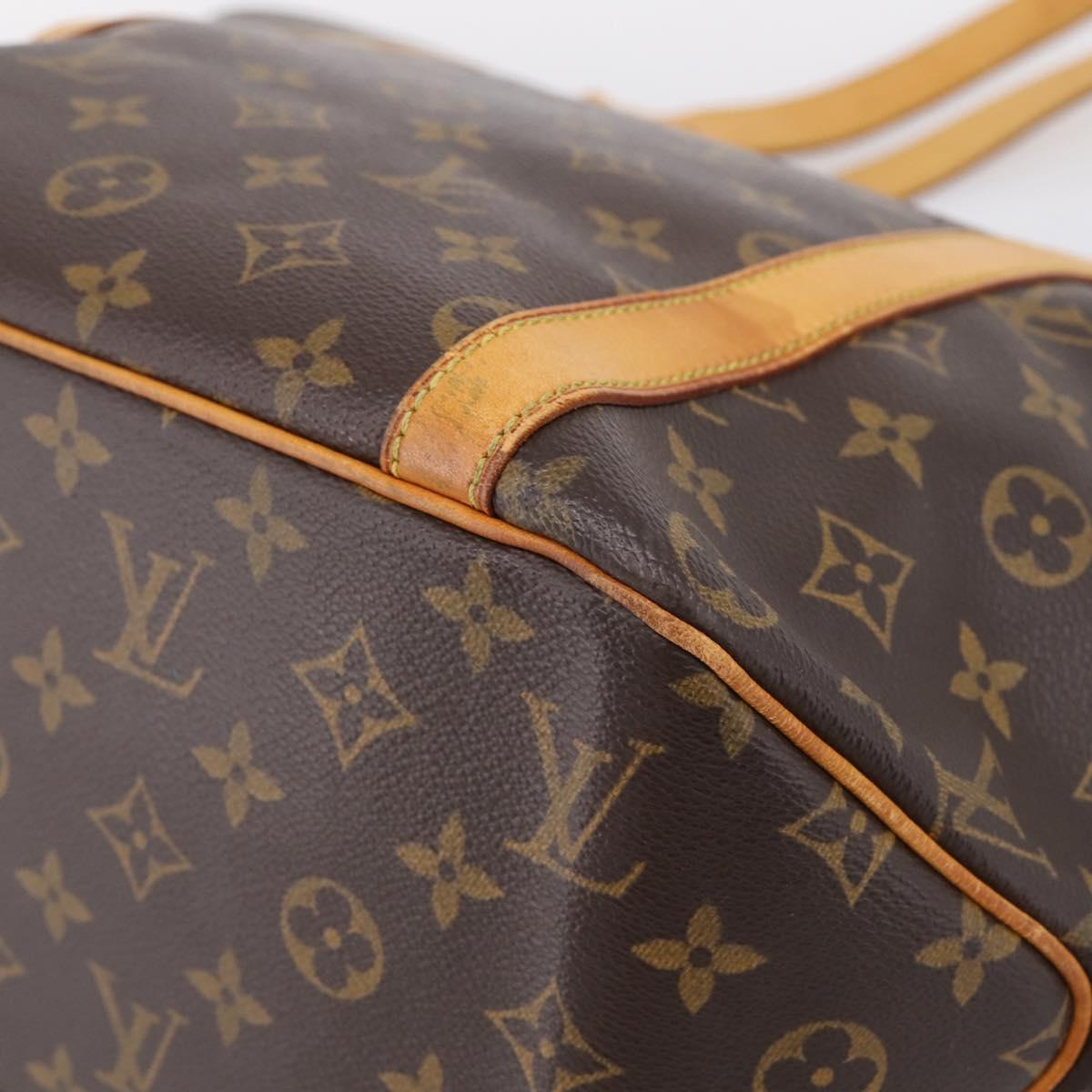 LOUIS VUITTON Monogram Sac Shopping Tote Bag M51108 LV Auth ka6181