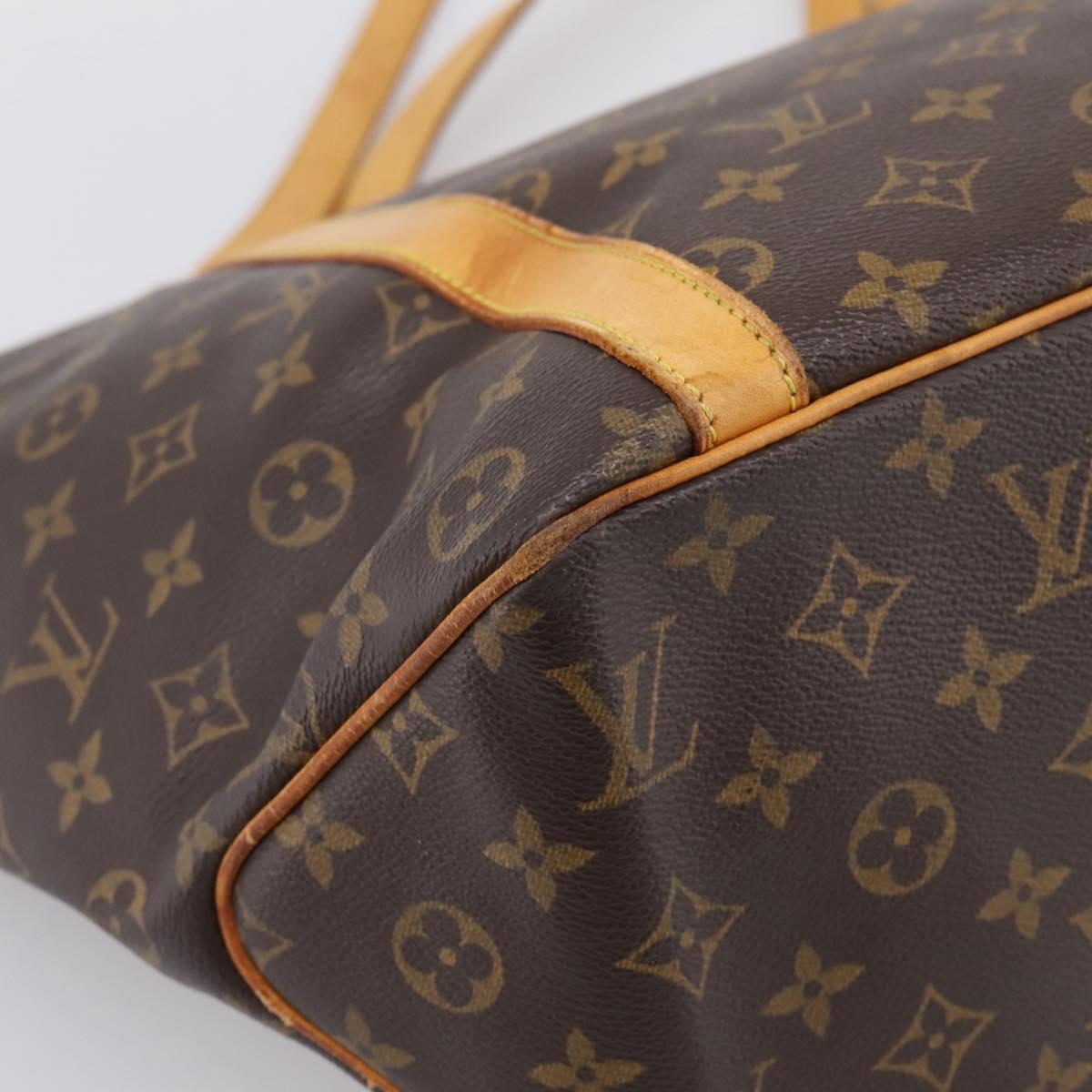 LOUIS VUITTON Monogram Sac Shopping Tote Bag M51108 LV Auth ka6181