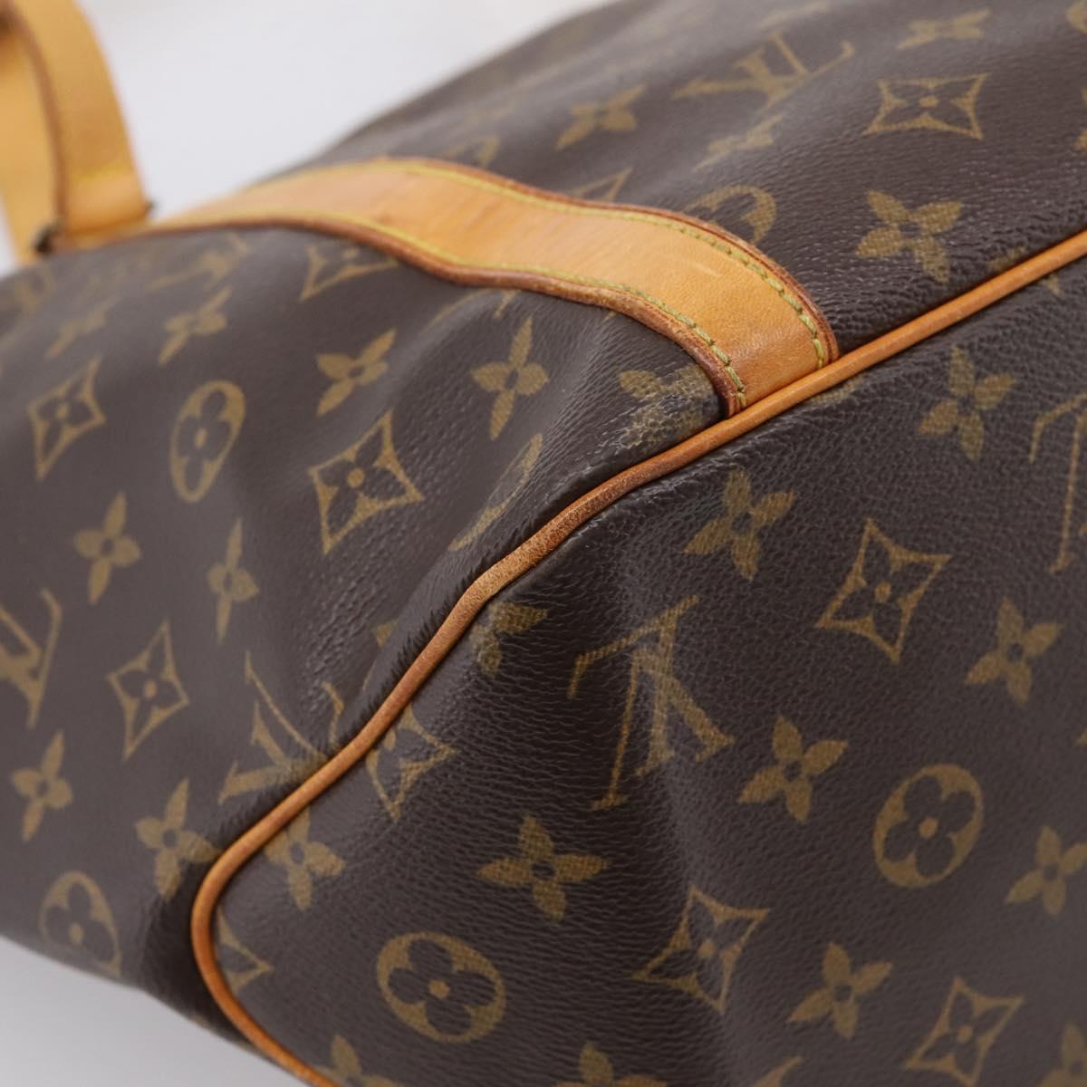 LOUIS VUITTON Monogram Sac Shopping Tote Bag M51108 LV Auth ka6181