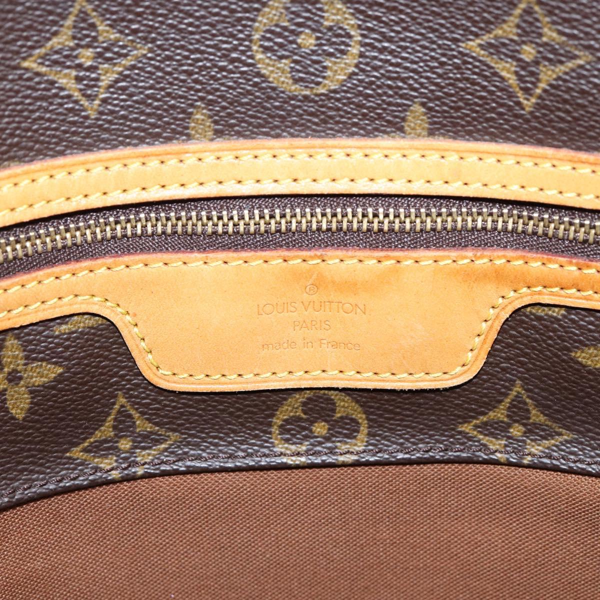 LOUIS VUITTON Monogram Sac Shopping Tote Bag M51108 LV Auth ka6181