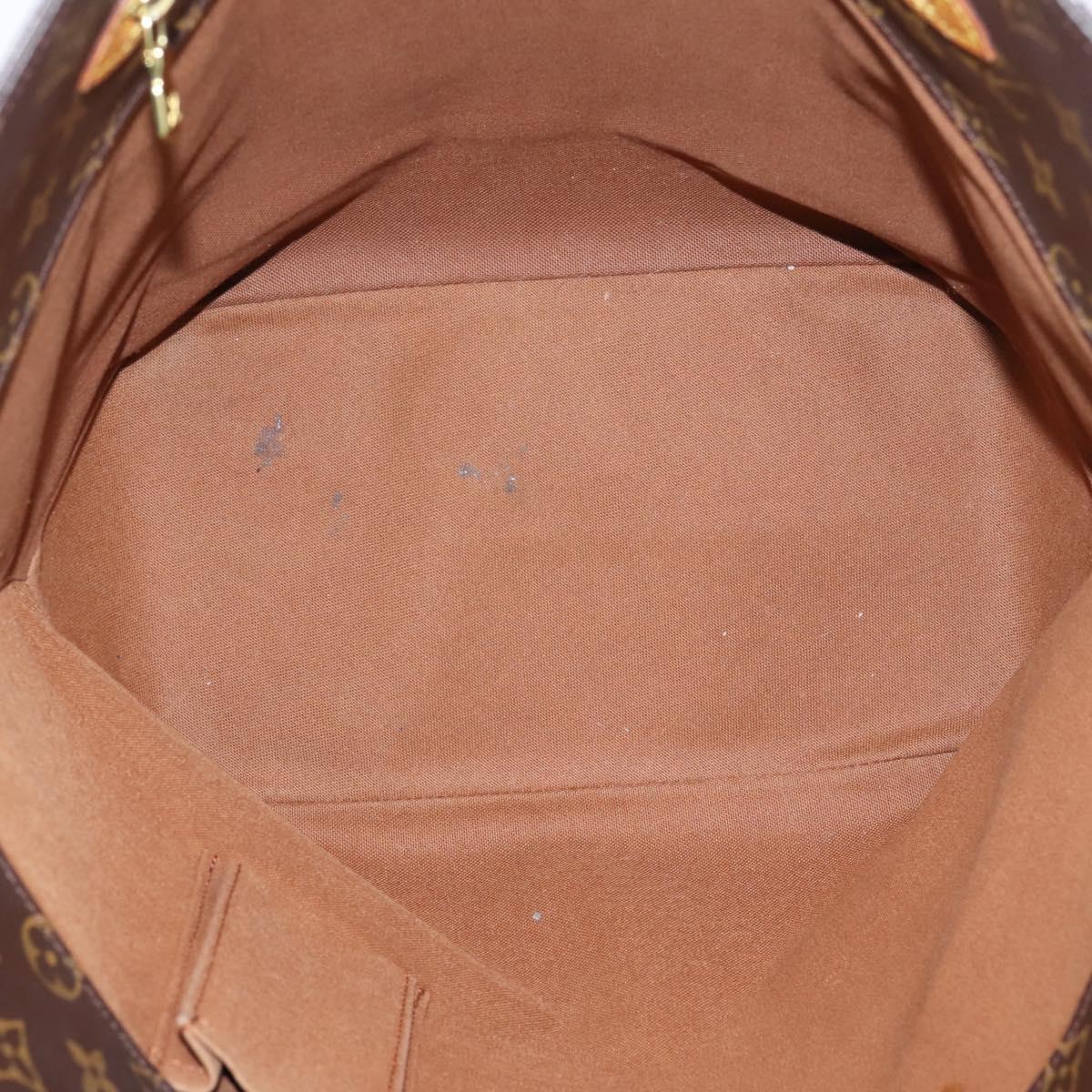 LOUIS VUITTON Monogram Sac Shopping Tote Bag M51108 LV Auth ka6181