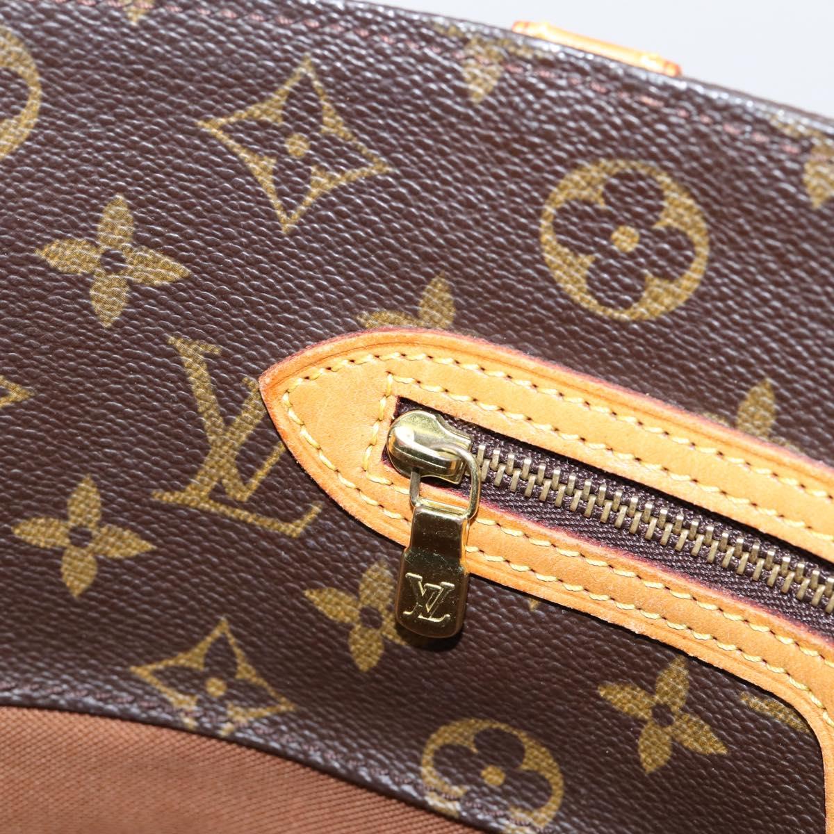 LOUIS VUITTON Monogram Sac Shopping Tote Bag M51108 LV Auth ka6181