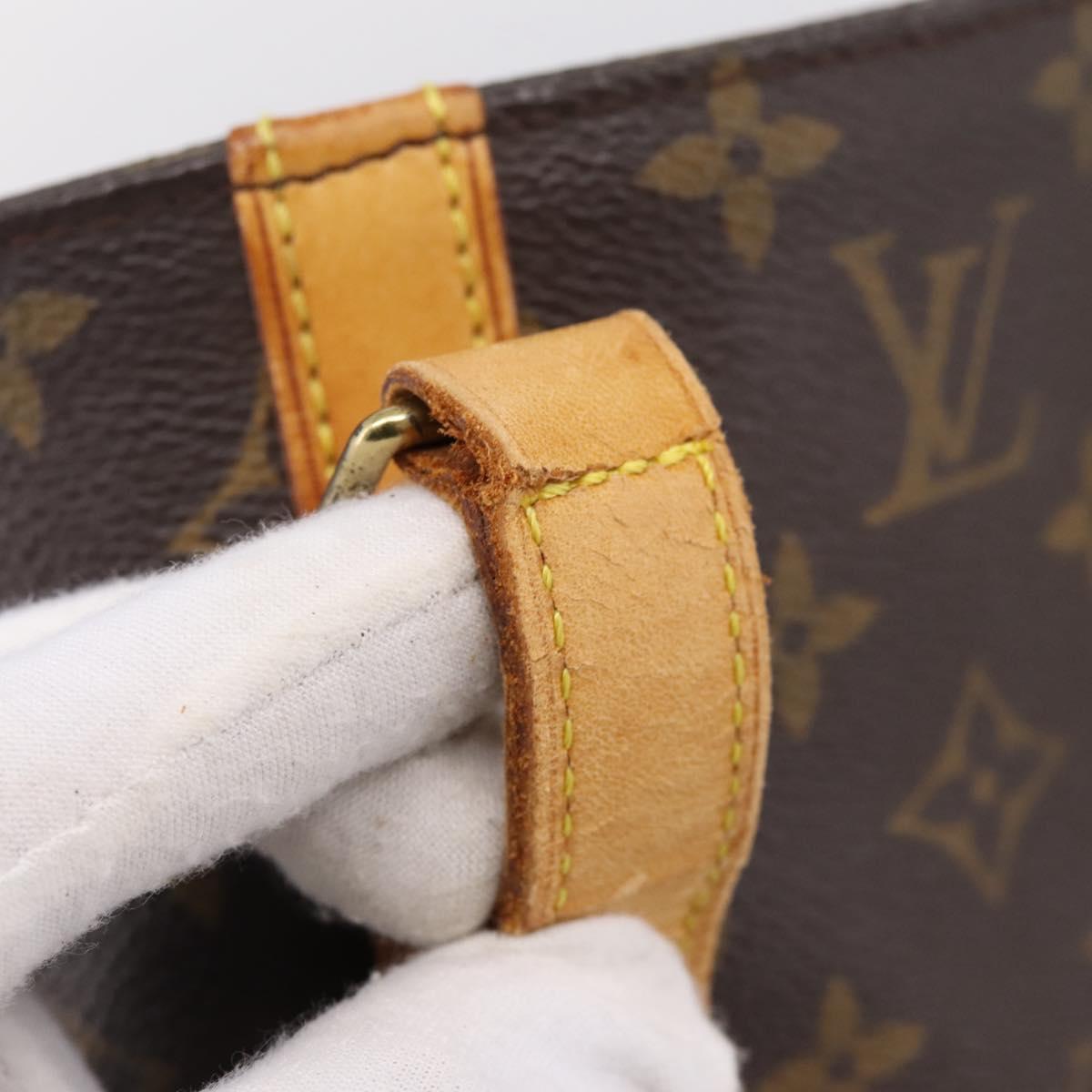 LOUIS VUITTON Monogram Sac Shopping Tote Bag M51108 LV Auth ka6181