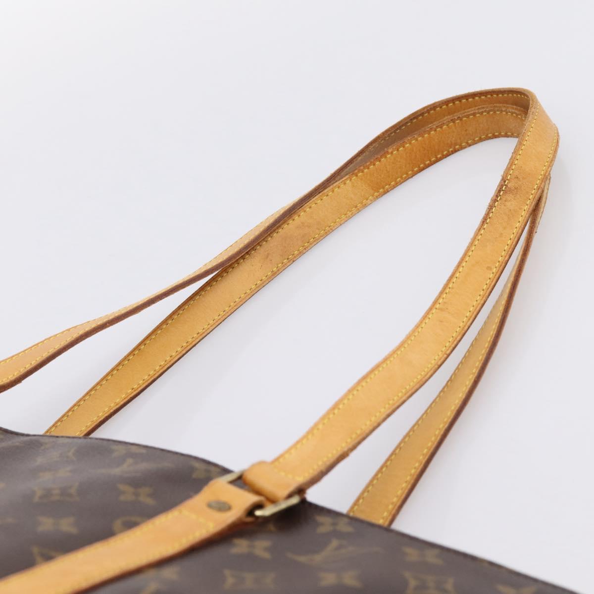 LOUIS VUITTON Monogram Sac Shopping Tote Bag M51108 LV Auth ka6181