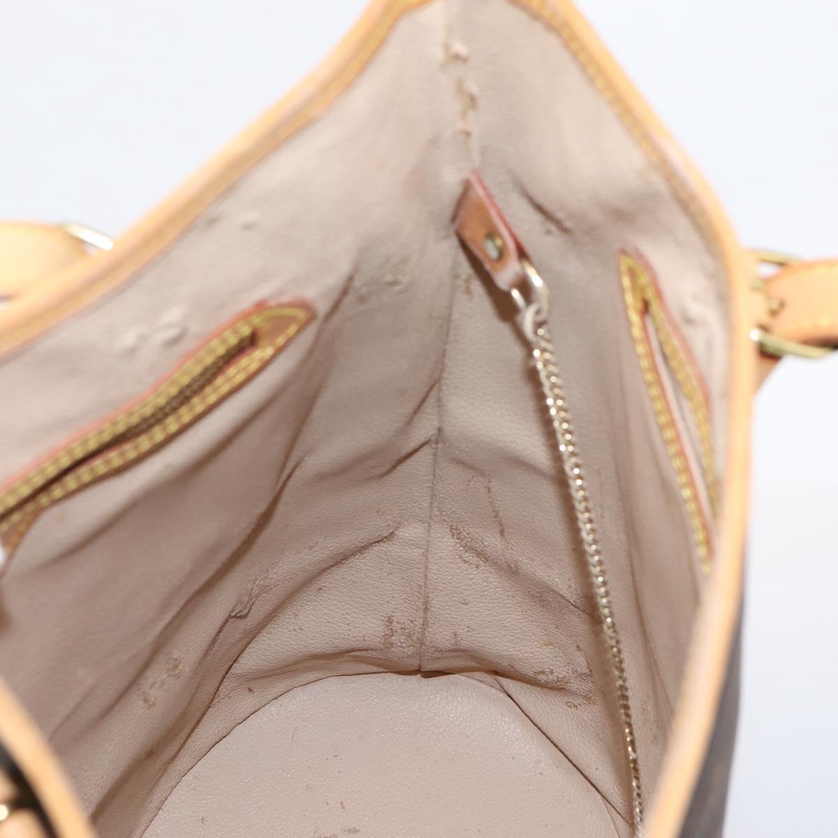 LOUIS VUITTON Monogram Bucket GM Shoulder Bag M42236 LV Auth ka6182