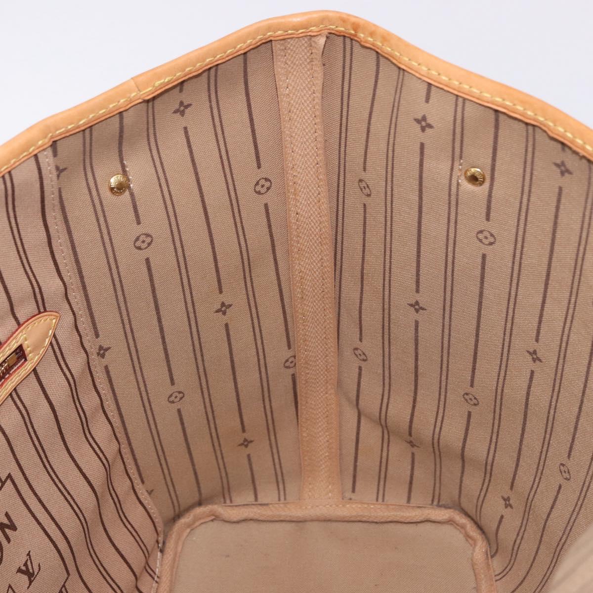 LOUIS VUITTON Monogram Neverfull MM Tote Bag M40156 LV Auth ka6184A