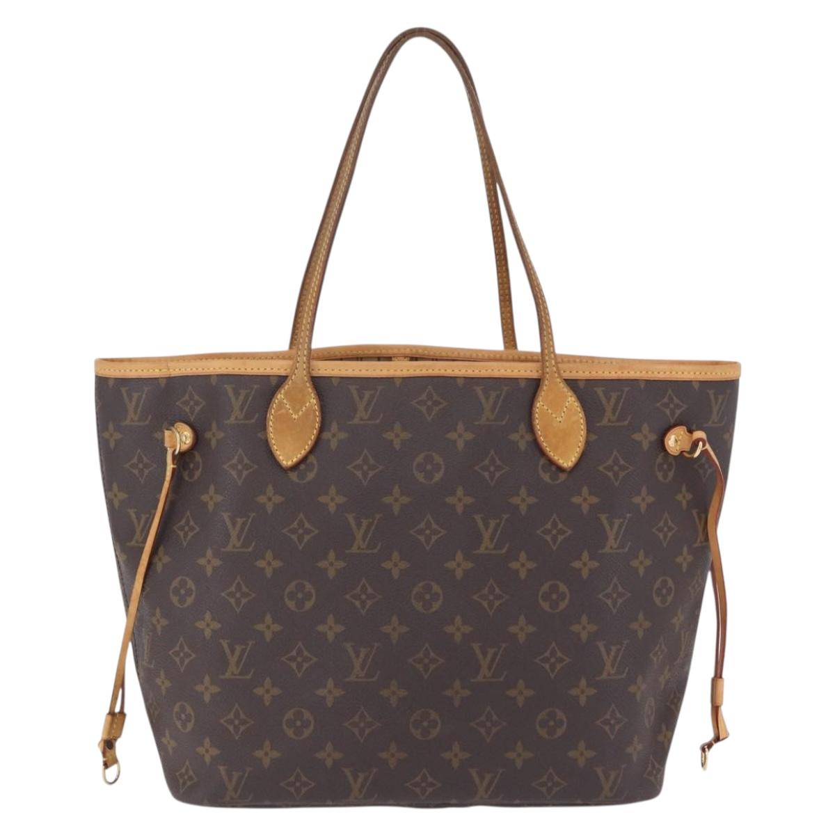 LOUIS VUITTON Monogram Neverfull MM Tote Bag M40156 LV Auth ka6184A