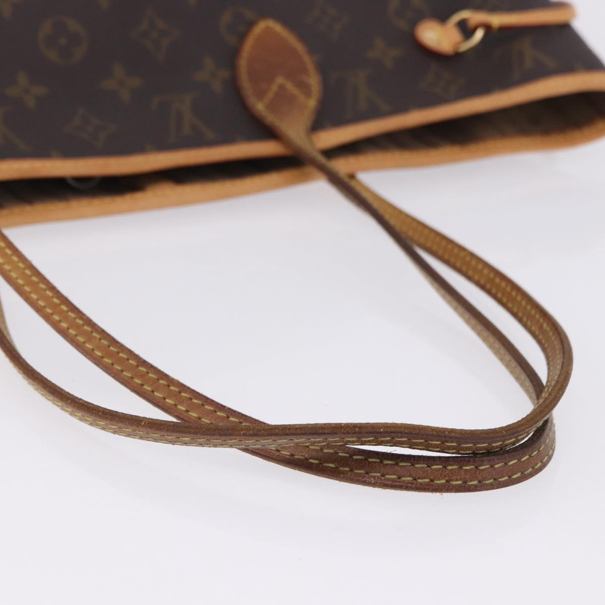LOUIS VUITTON Monogram Neverfull MM Tote Bag M40156 LV Auth ka6184A