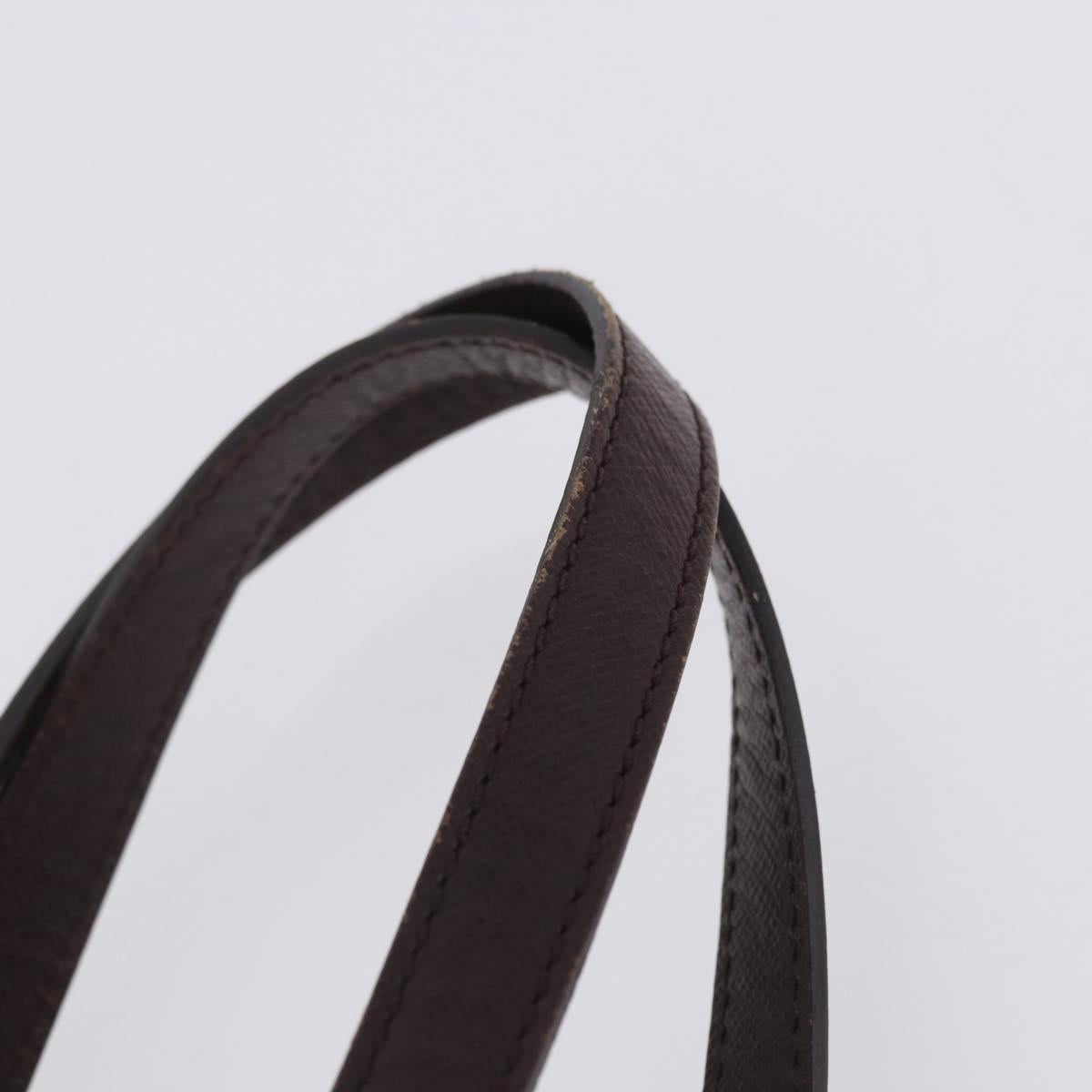 LOUIS VUITTON Damier Ebene Marais Shoulder Bag N42240 LV Auth ka6186