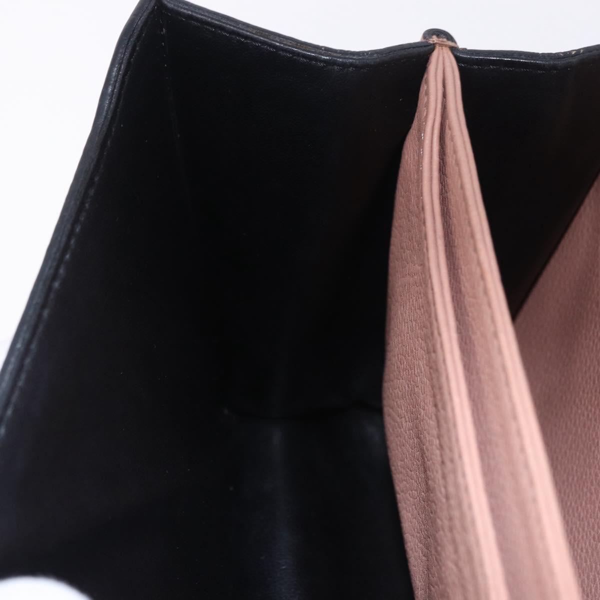 LOEWE Barcelona Shoulder Bag Leather Pink Gold Tone Auth ka6190A
