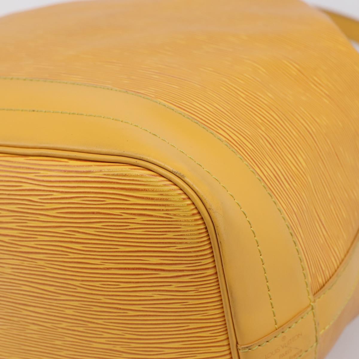 LOUIS VUITTON Epi Noe Shoulder Bag Tassili Yellow M44009 LV Auth ka6193