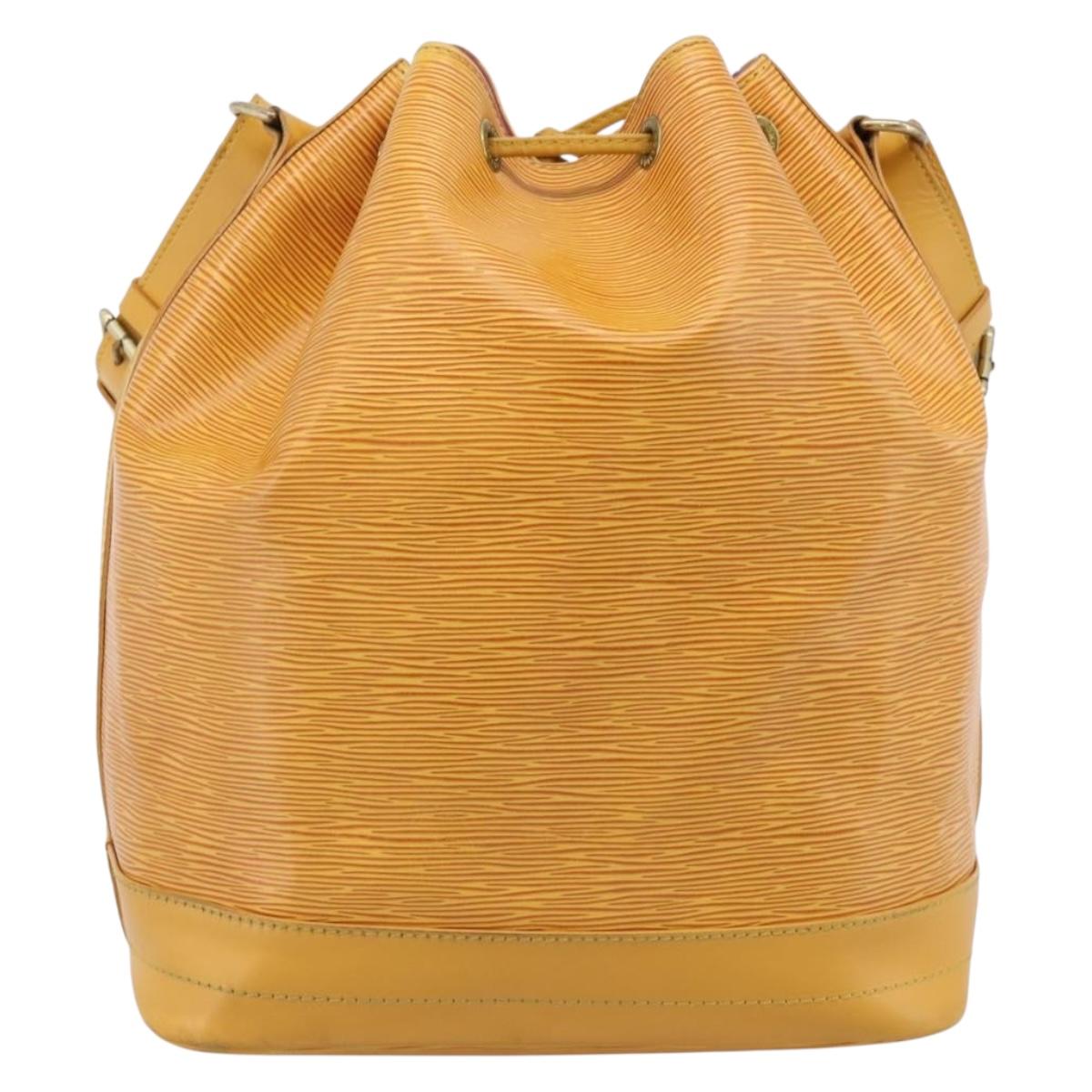 LOUIS VUITTON Epi Noe Shoulder Bag Tassili Yellow M44009 LV Auth ka6193