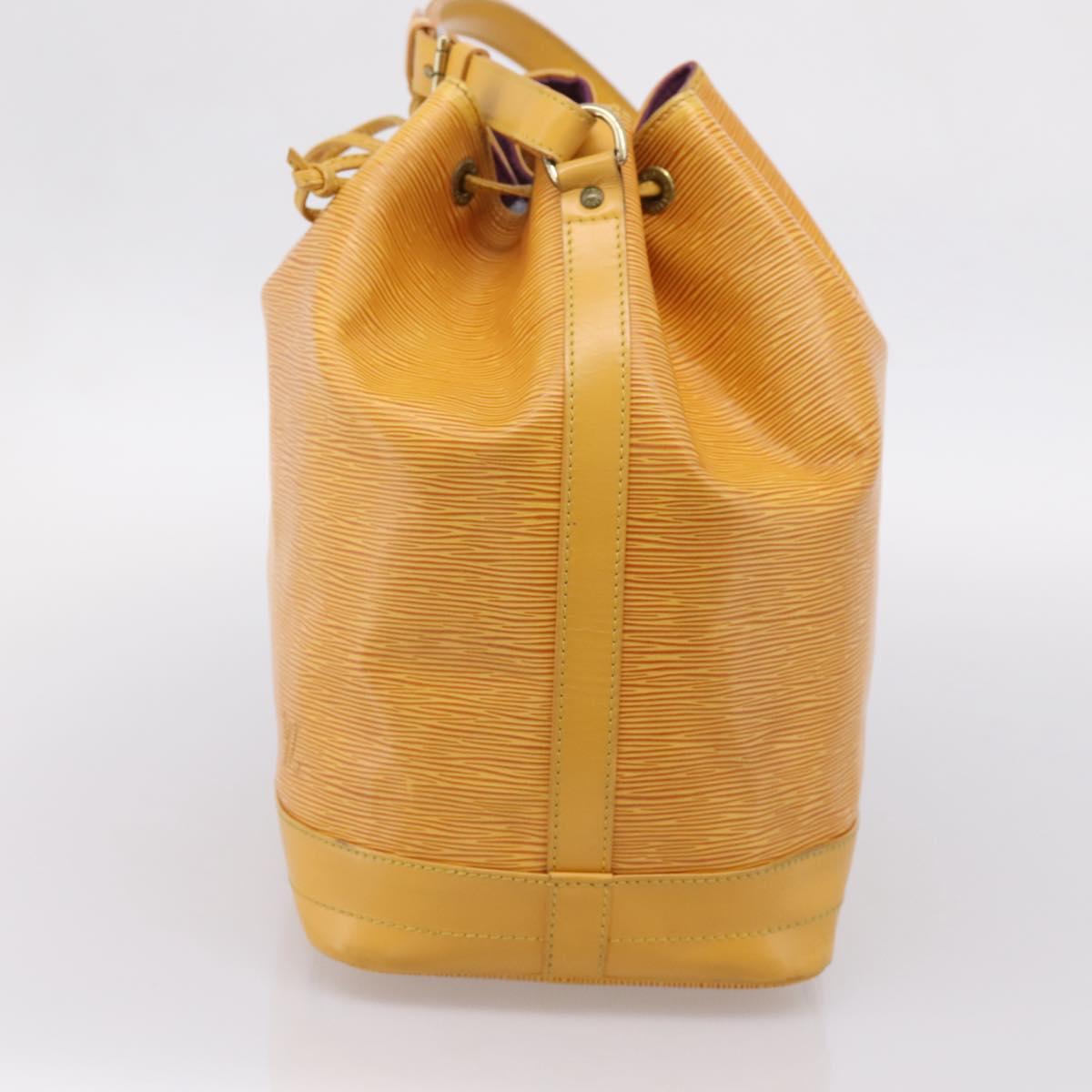 LOUIS VUITTON Epi Noe Shoulder Bag Tassili Yellow M44009 LV Auth ka6193