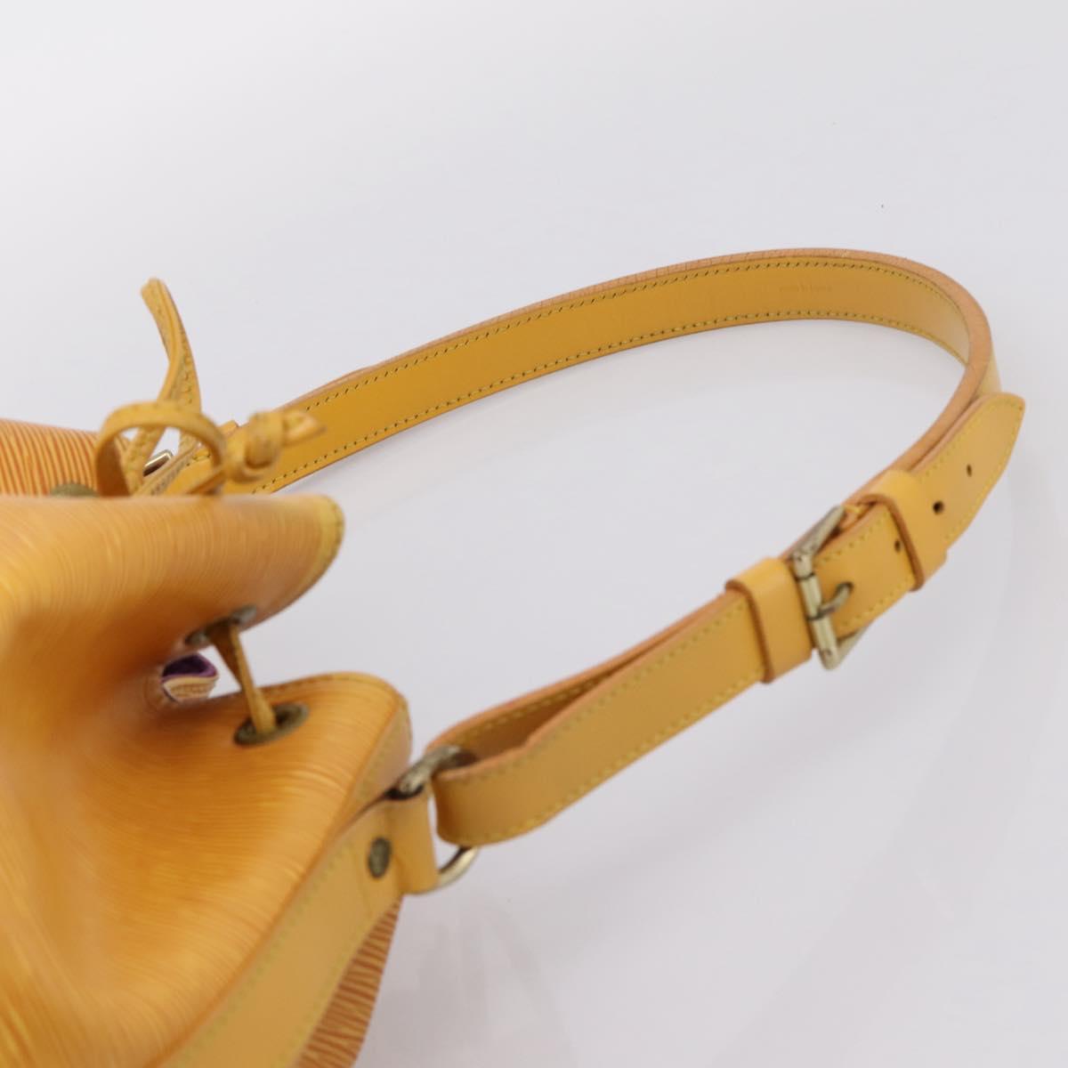 LOUIS VUITTON Epi Noe Shoulder Bag Tassili Yellow M44009 LV Auth ka6193