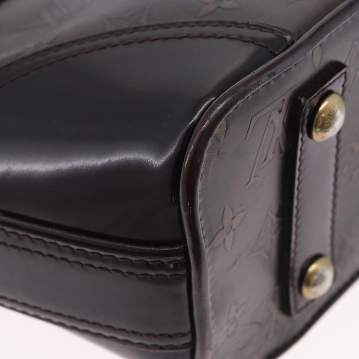 LOUIS VUITTON Monogram Bronze Serjan PM Shoulder Bag Bronze M95463 Auth ka6195V