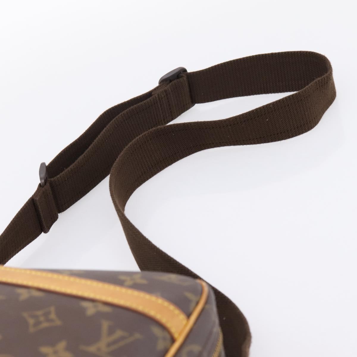 LOUIS VUITTON Monogram Reporter PM Shoulder Bag M45254 LV Auth ka6202A