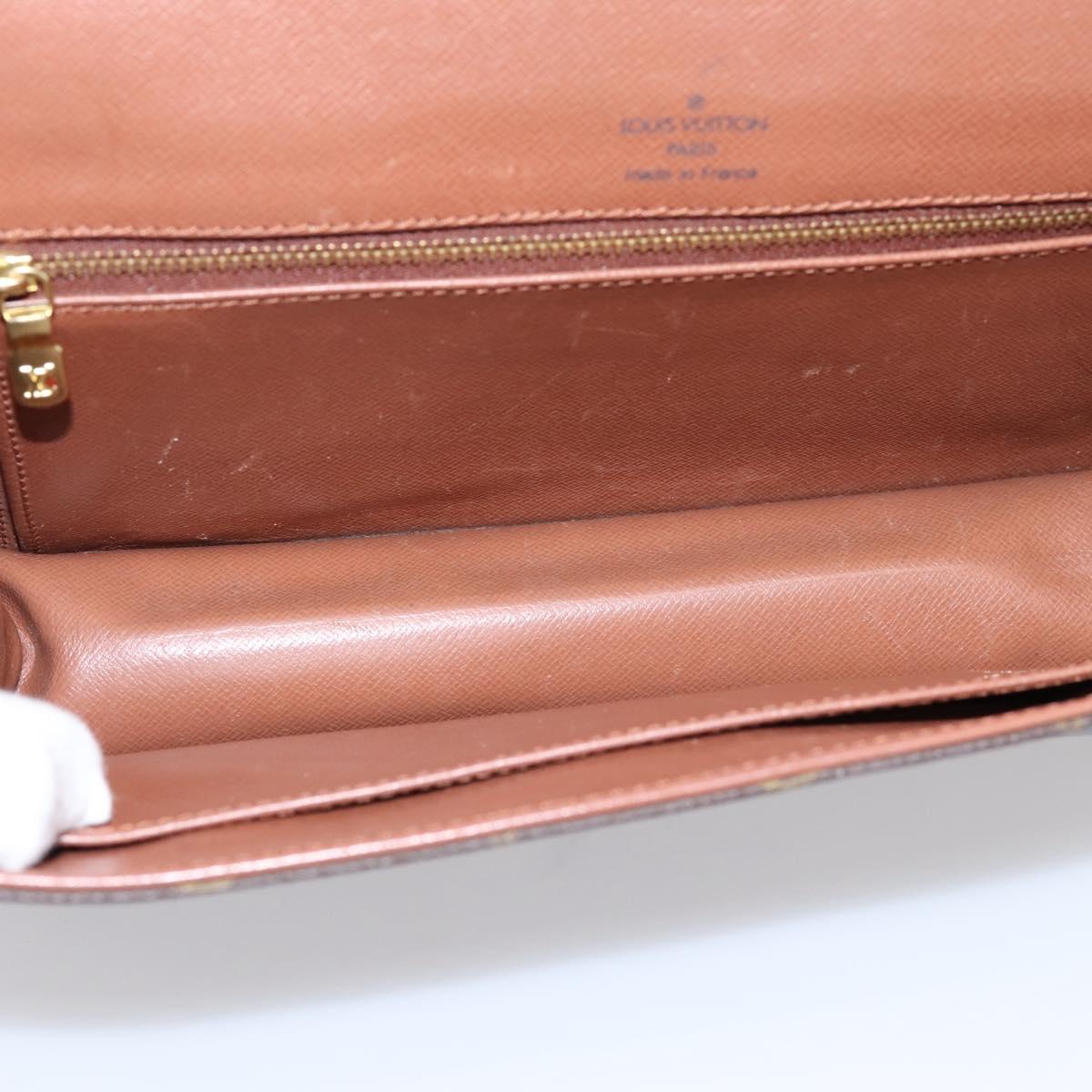 LOUIS VUITTON Monogram Pochette Dam GM Clutch Bag M51810 LV Auth ka6205