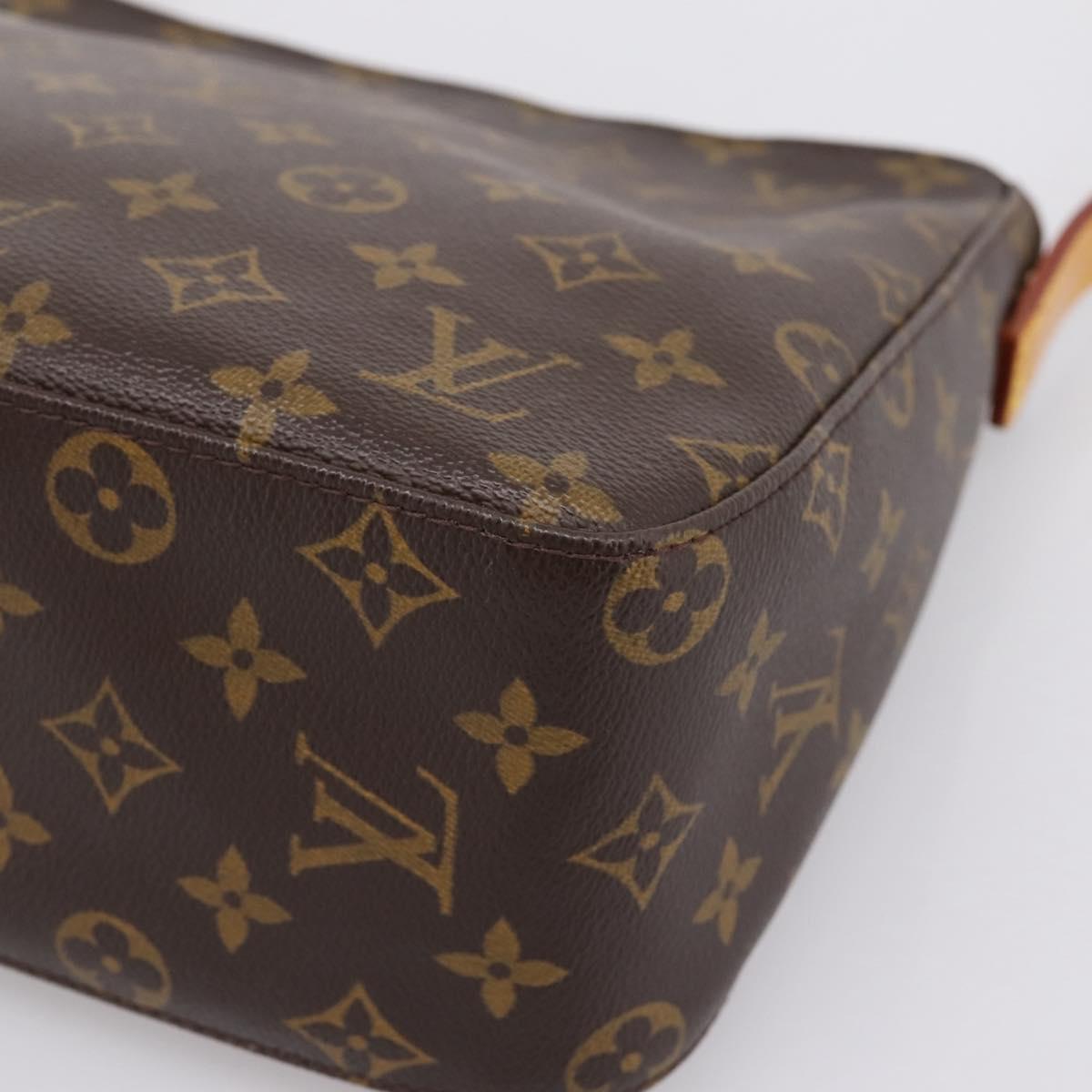 LOUIS VUITTON Monogram Looping MM Shoulder Bag M51146 LV Auth ka6206A