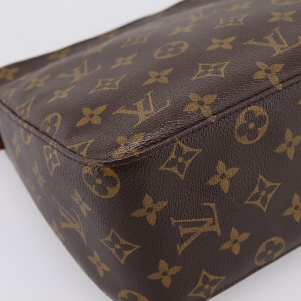 LOUIS VUITTON Monogram Looping MM Shoulder Bag M51146 LV Auth ka6206A