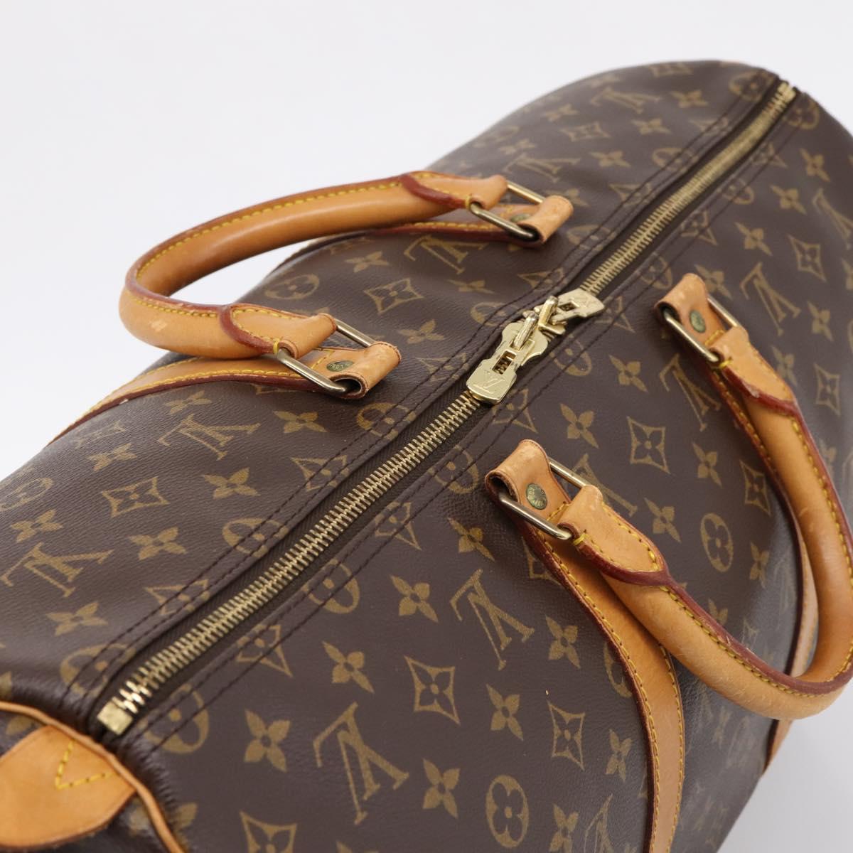 LOUIS VUITTON Monogram Keepall 50 Boston Bag M41426 LV Auth ka6217