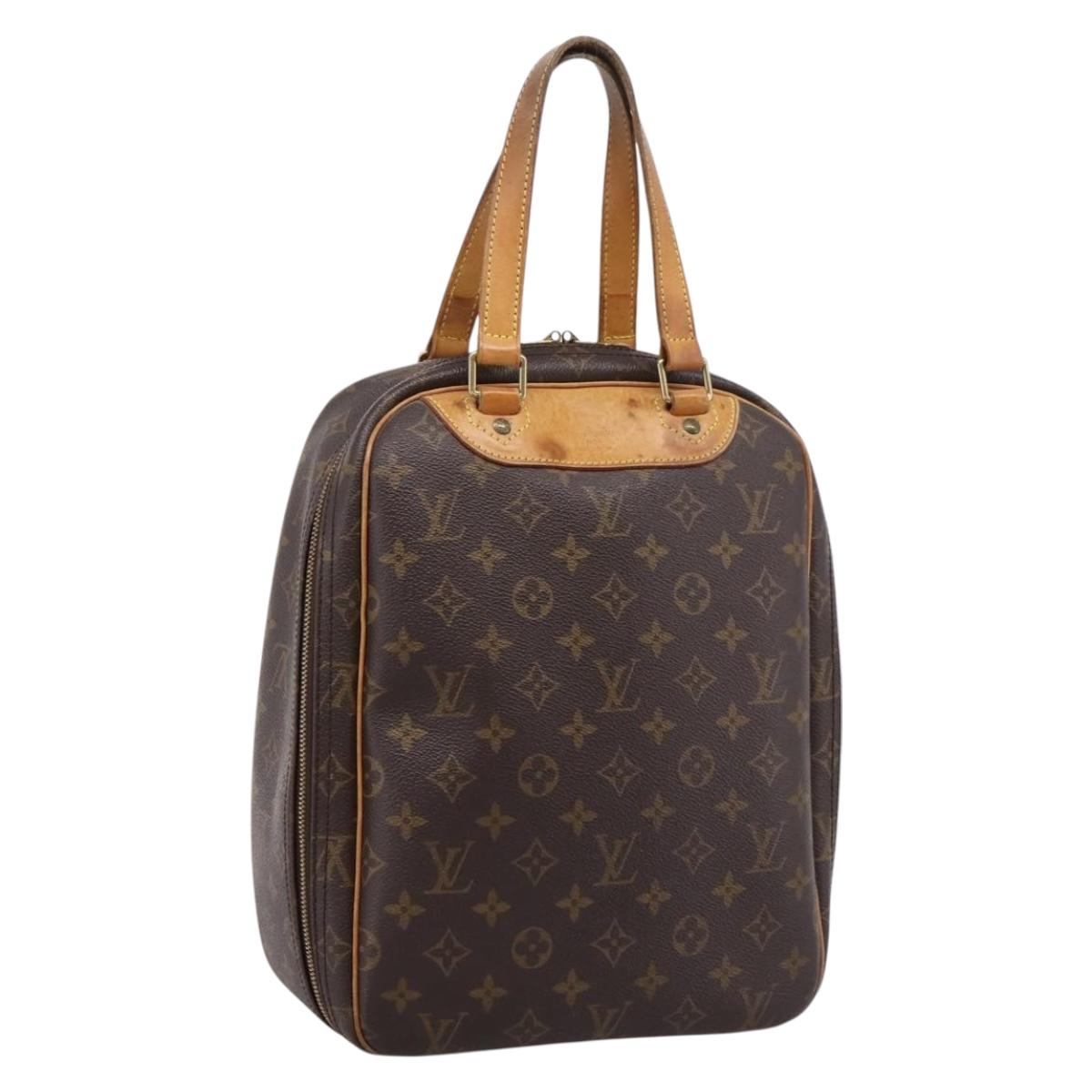 LOUIS VUITTON Monogram Excursion Hand Bag M41450 LV Auth ka6225
