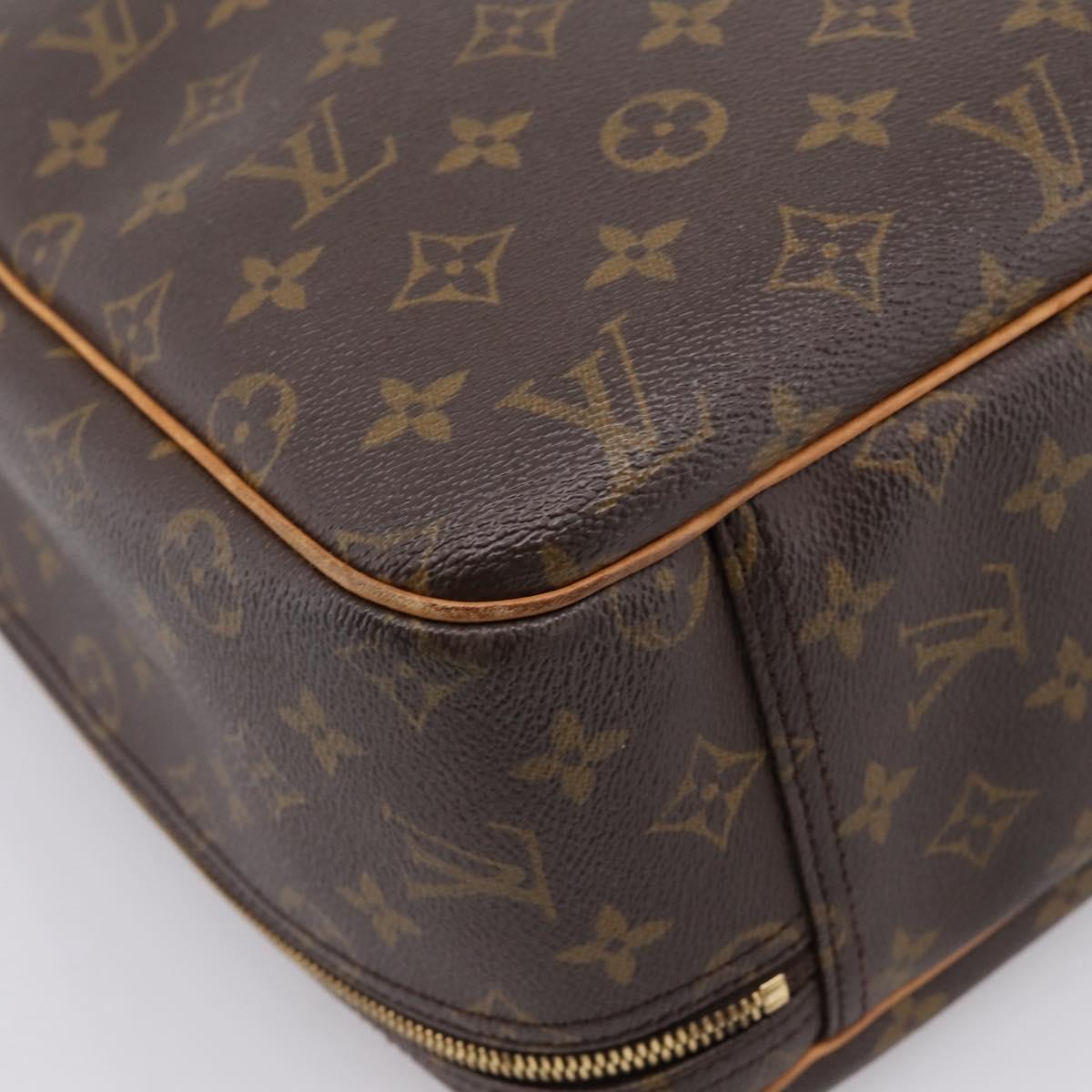 LOUIS VUITTON Monogram Excursion Hand Bag M41450 LV Auth ka6225