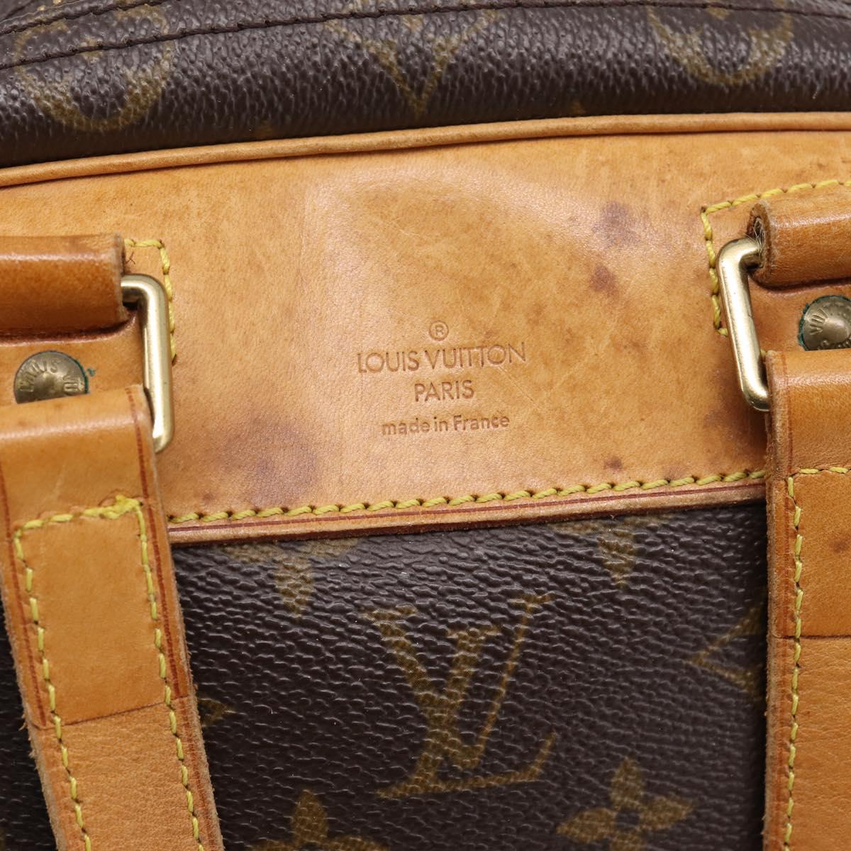 LOUIS VUITTON Monogram Excursion Hand Bag M41450 LV Auth ka6225