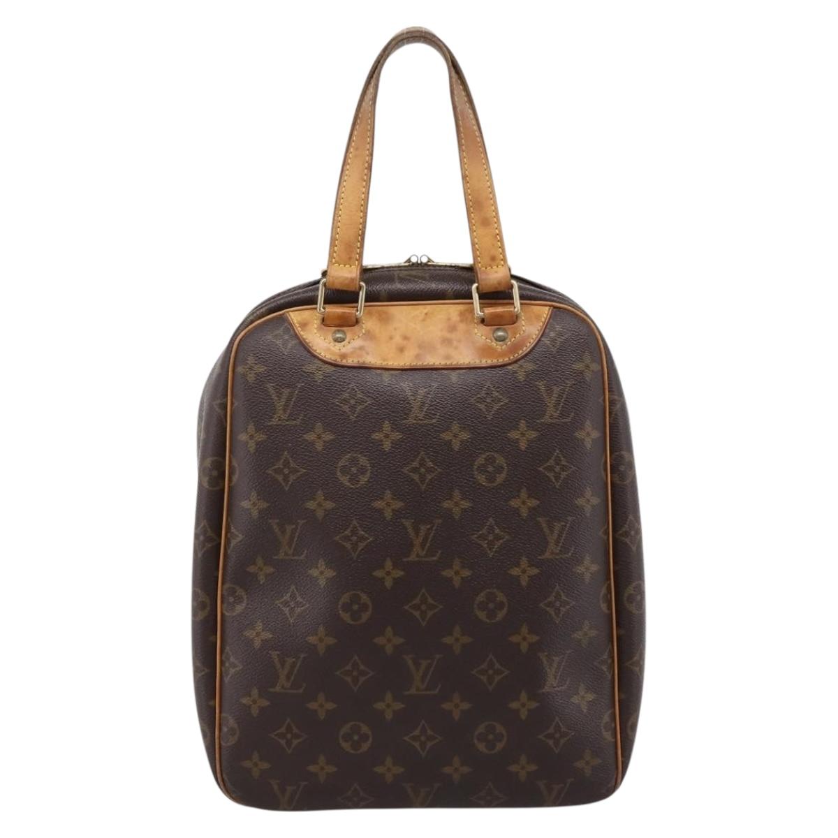 LOUIS VUITTON Monogram Excursion Hand Bag M41450 LV Auth ka6225