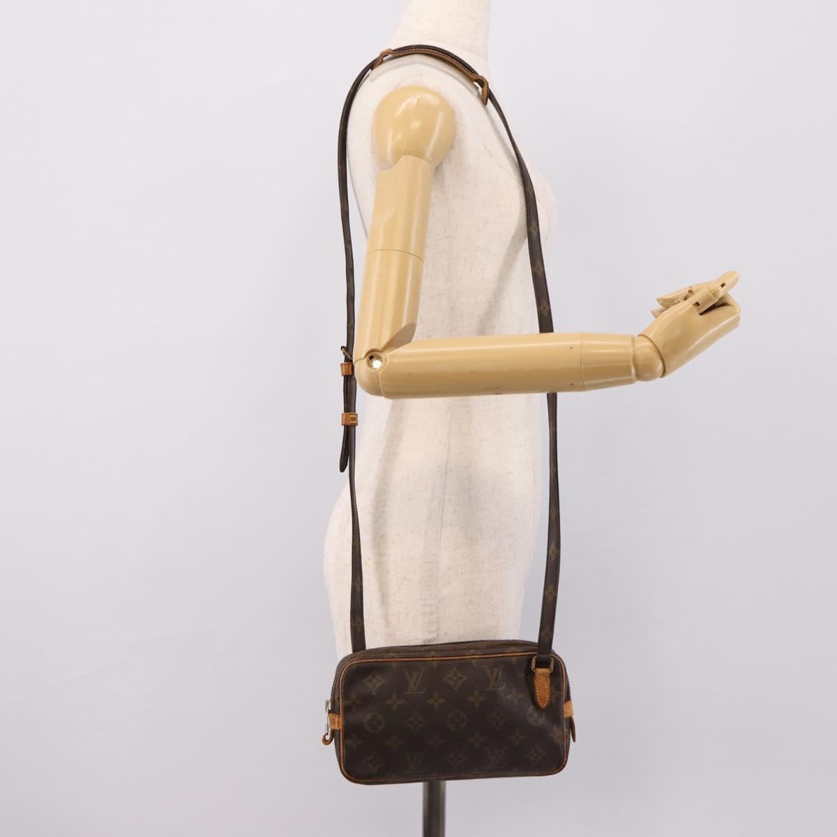 LOUIS VUITTON Monogram Marly Bandouliere Shoulder Bag M51828 LV Auth ka6229