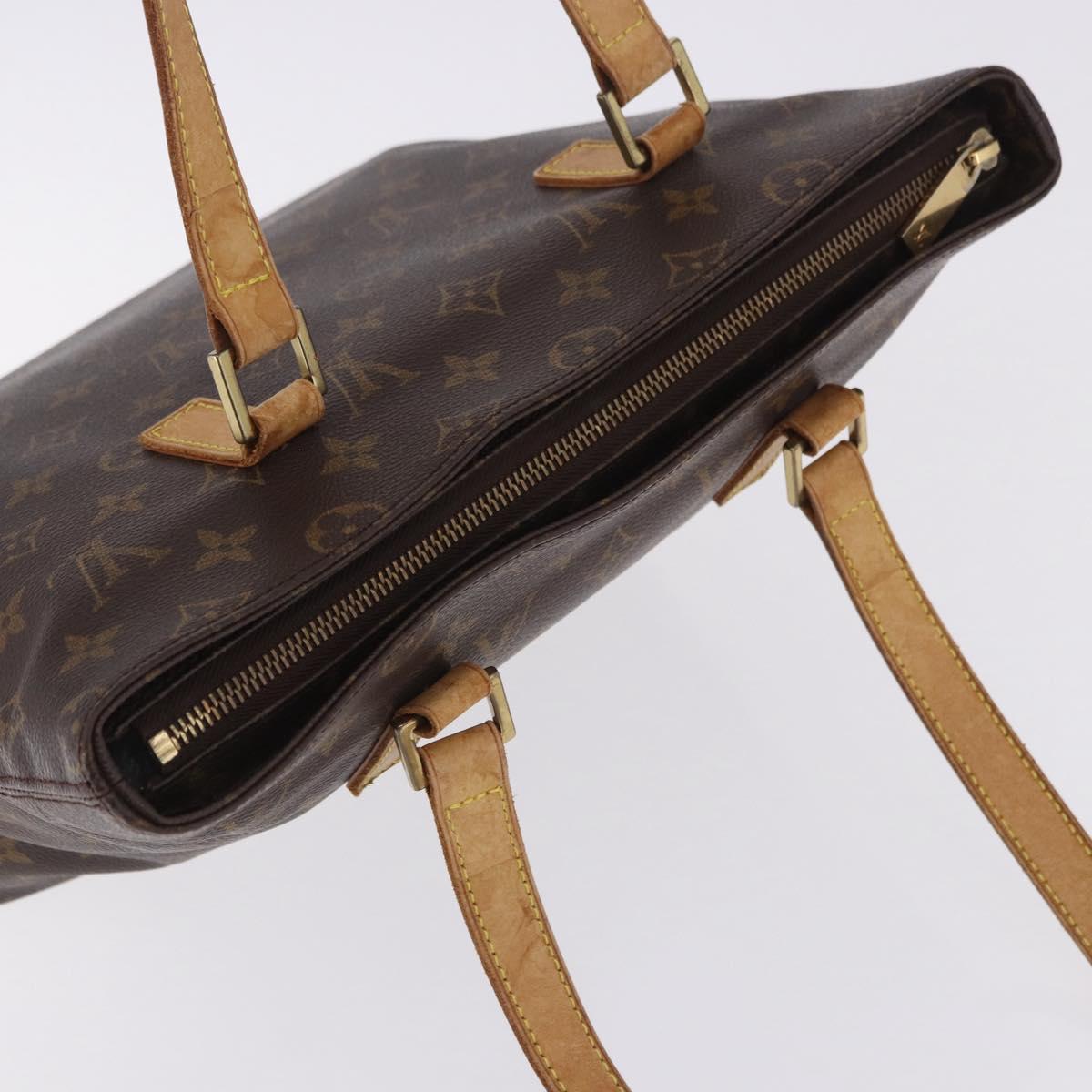 LOUIS VUITTON Monogram Cabas Piano Tote Bag M51148 LV Auth ka6231