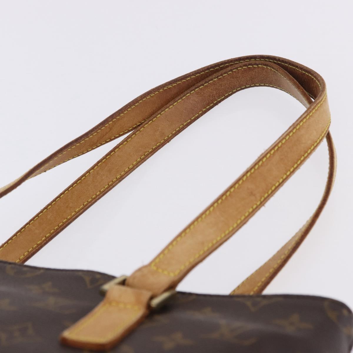 LOUIS VUITTON Monogram Cabas Piano Tote Bag M51148 LV Auth ka6231